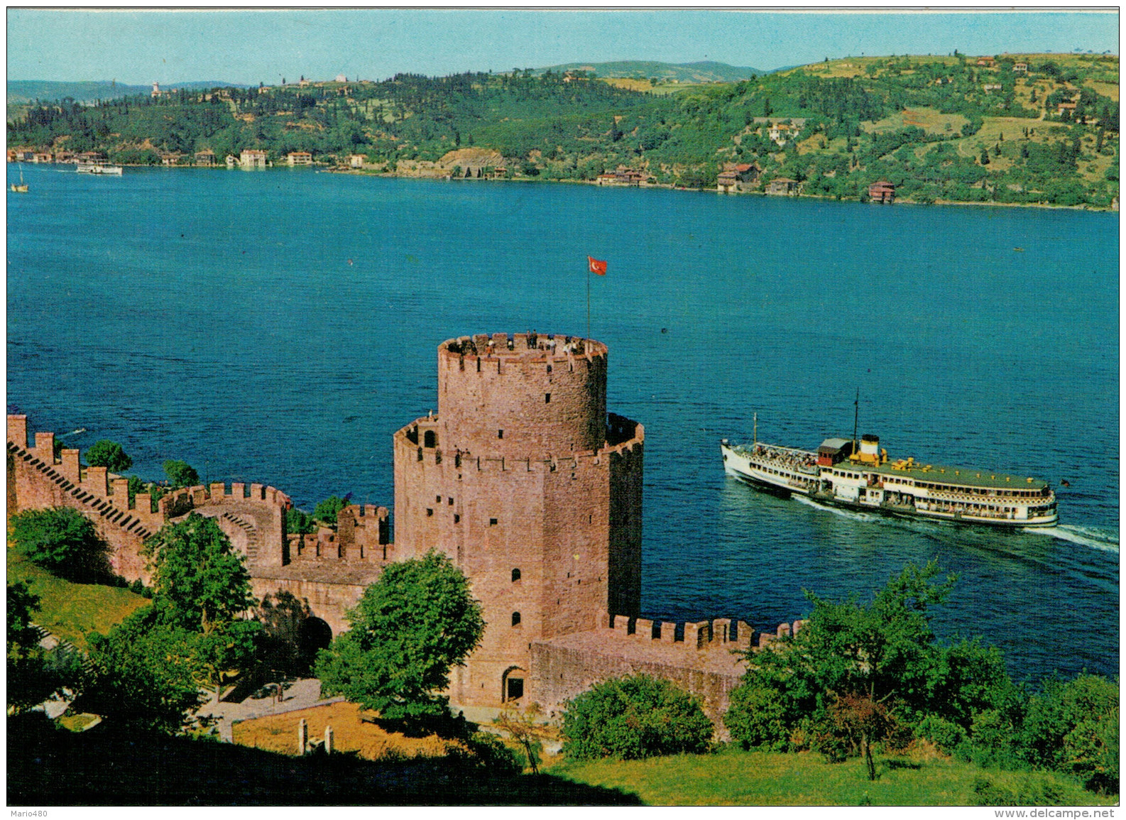 ISTAMBUL  VE  SAHESERLERI    THE  FORTRESSE  AND THE  BOSPHERUS      (NUOVA) - Turchia