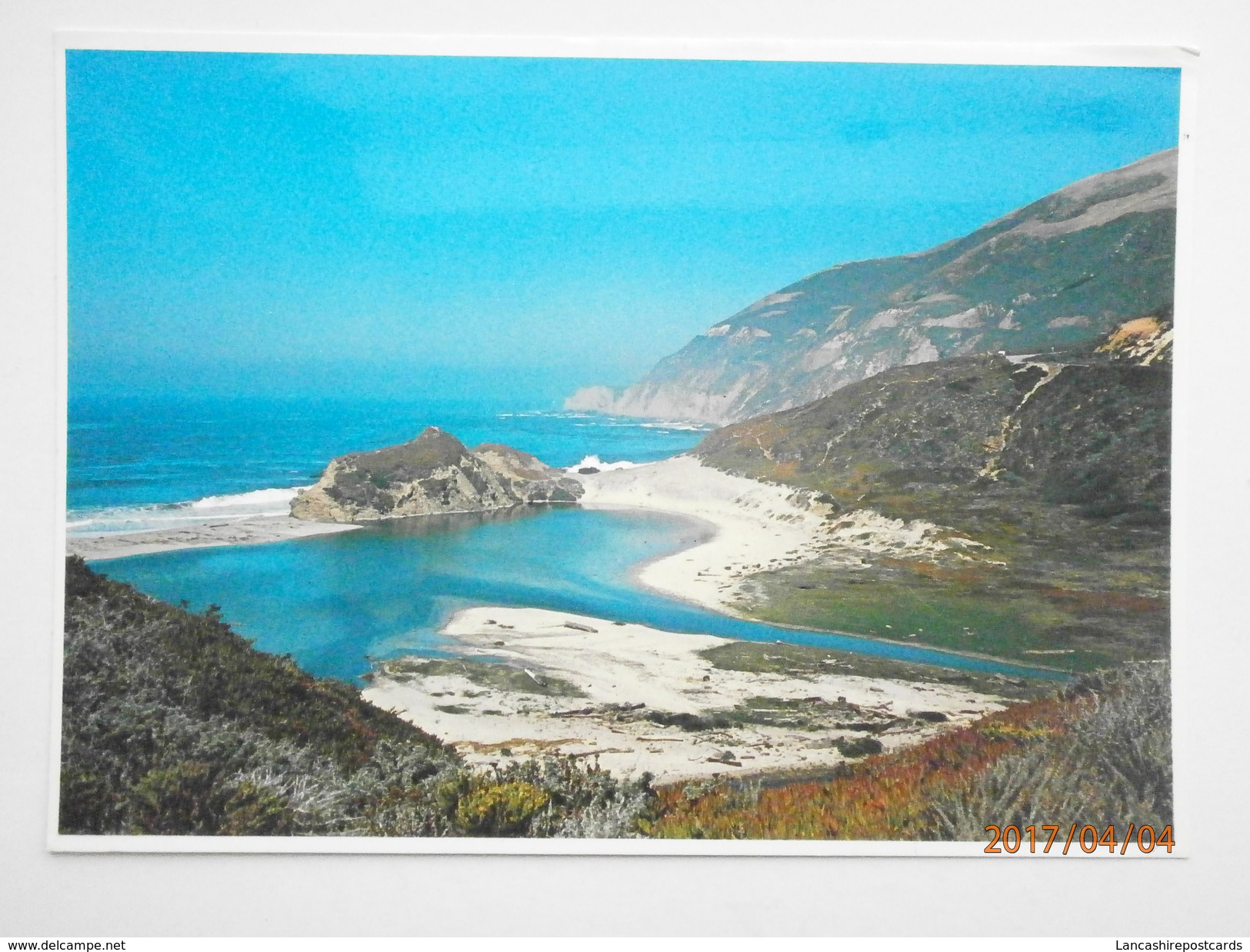 Postcard Little Sur River Big Sur California My Ref B2889 - Big Sur