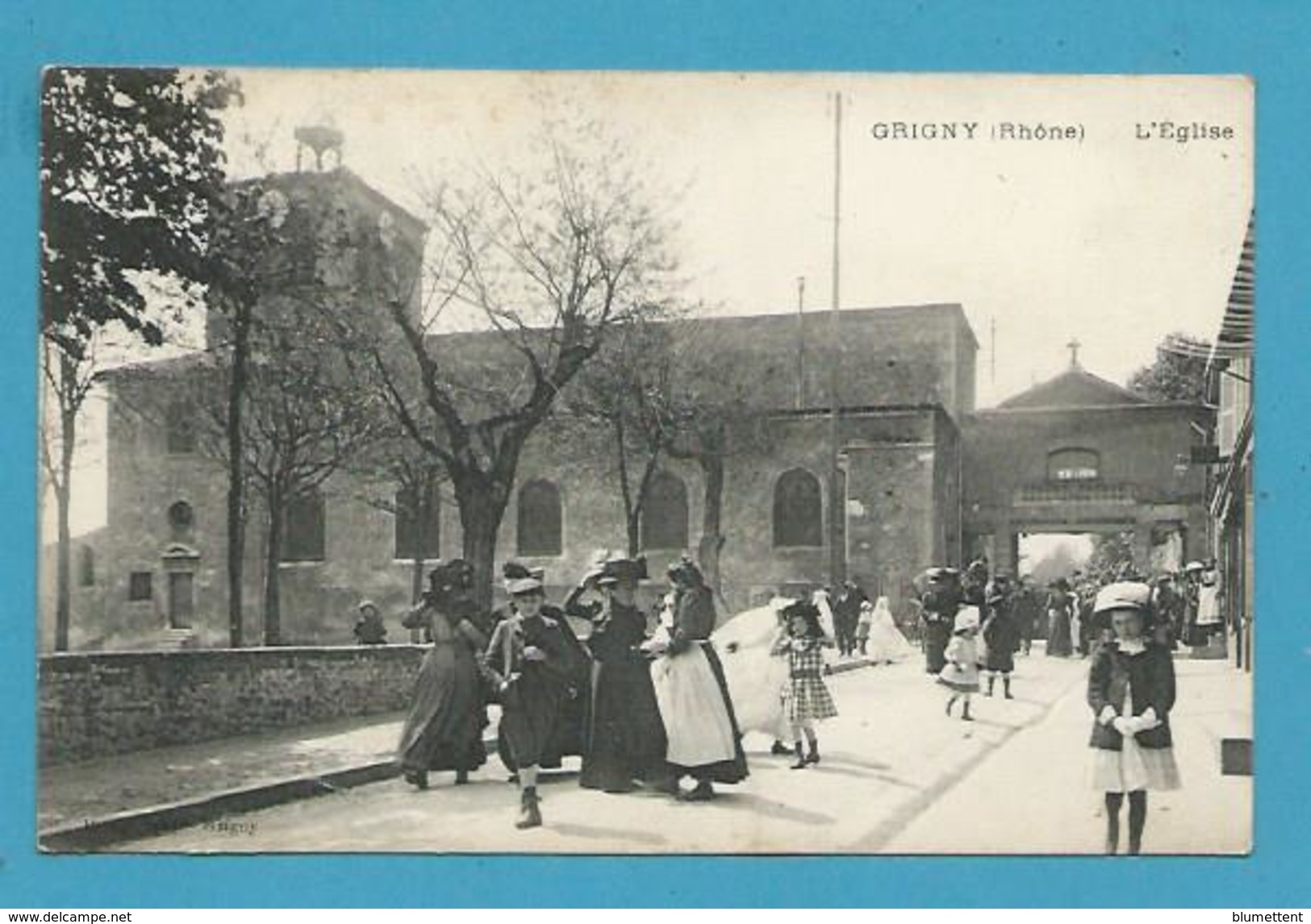 CPA L'Eglise GRIGNY 69 - Grigny