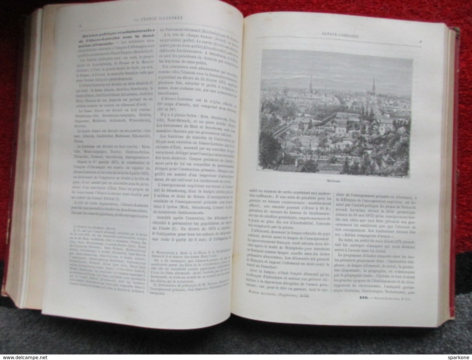 La France Illustrée (Par V.-A. Malte-Brun) éditions Jules Rouff & Cie de 1884