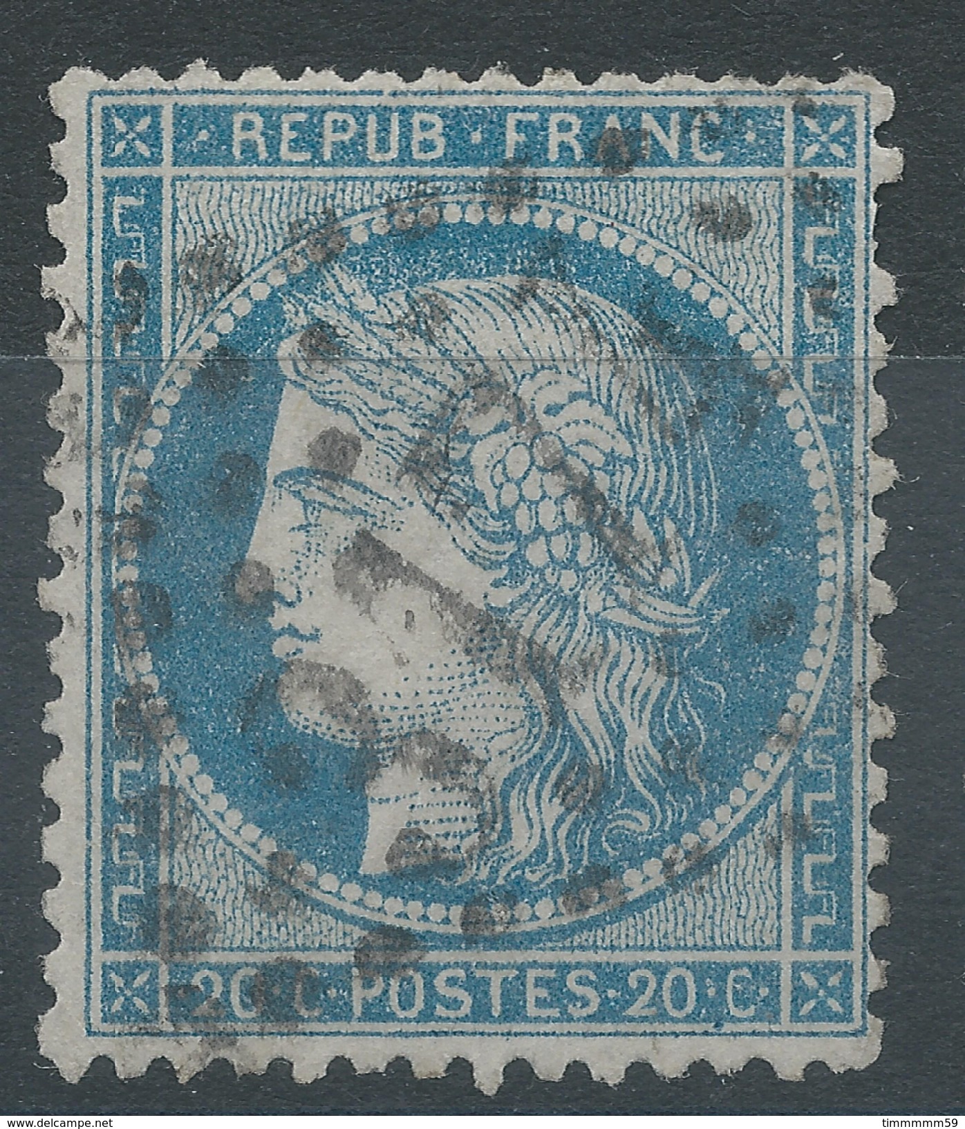 Lot N°35886   N°37, Oblit GC 3174 LA ROCHELLE (16) - 1870 Siege Of Paris