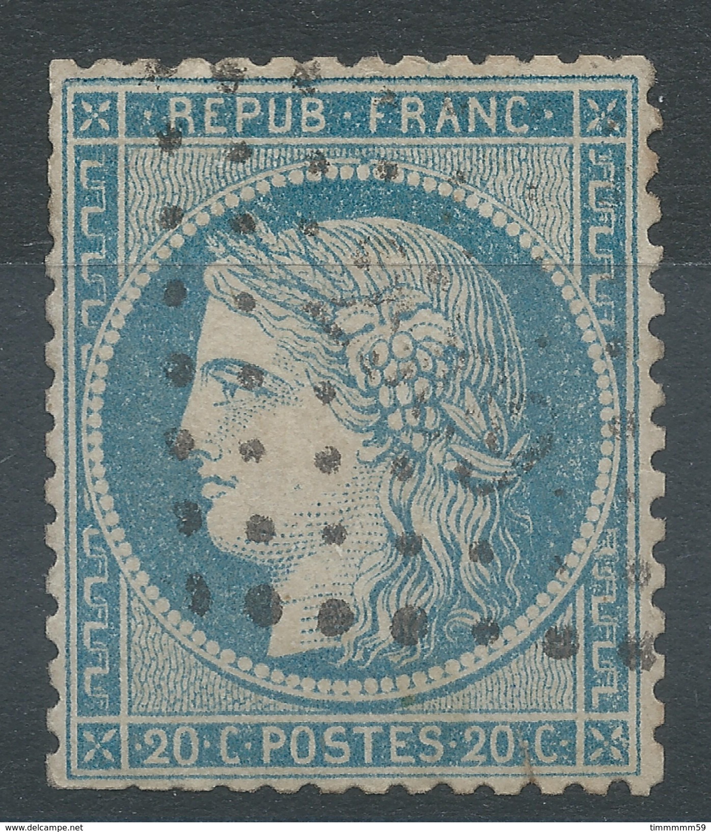 Lot N°35888   N°37, Oblit PC Du GC 2909 POCE (36), - 1870 Siege Of Paris