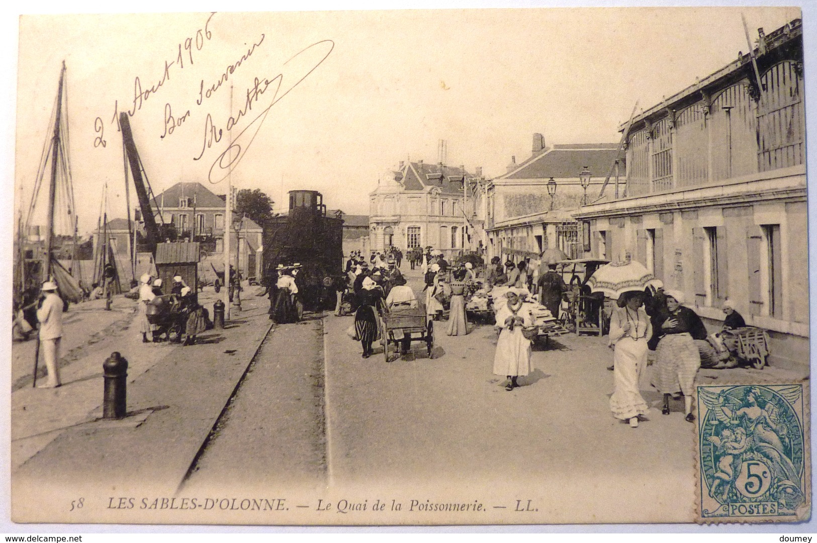 LE QUAI DE LA POISSONNERIE - LES SABLES D'OLONNE - Sables D'Olonne