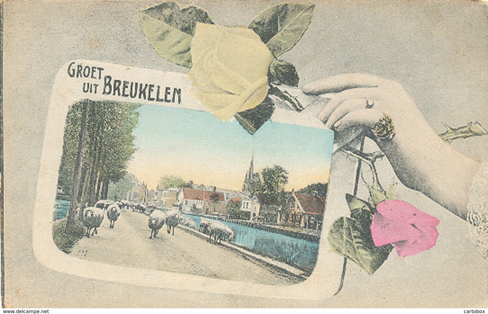 Breukelen, Groet Uit Breukelen (anno 1908) - Breukelen