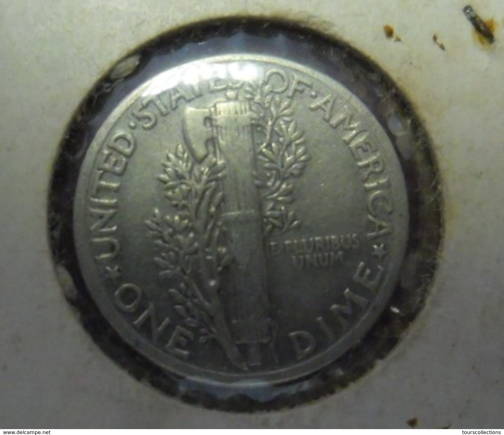 USA - Etats Unis D´ Amérique @ TEN CENTS MERCURY Mercure De 1944 @ Silver Argent 2,5 G. à 90% - 1916-1945: Mercury (kwik)