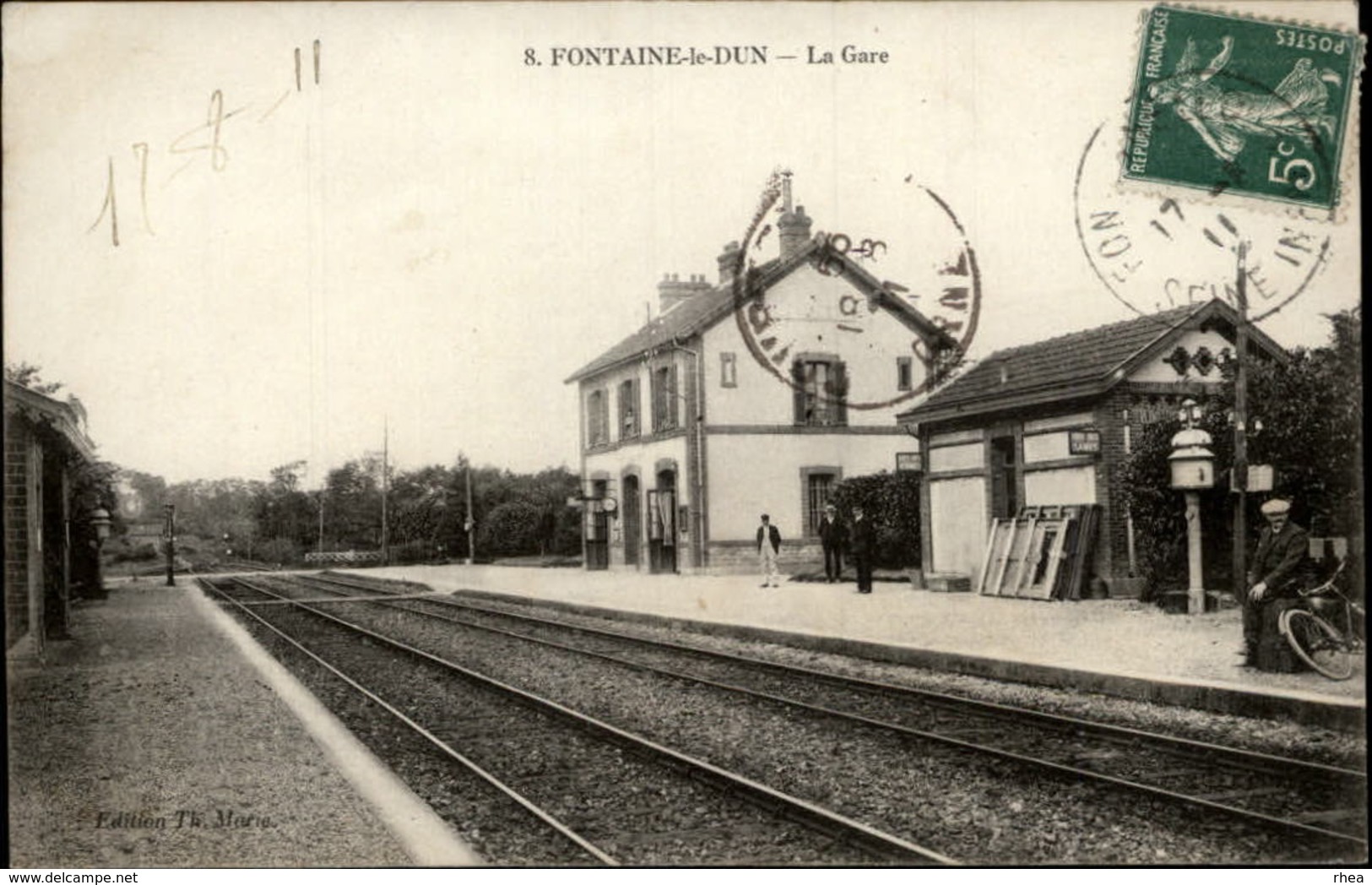 76 - FONTAINE-LE-DUN - Gare - - Fontaine Le Dun