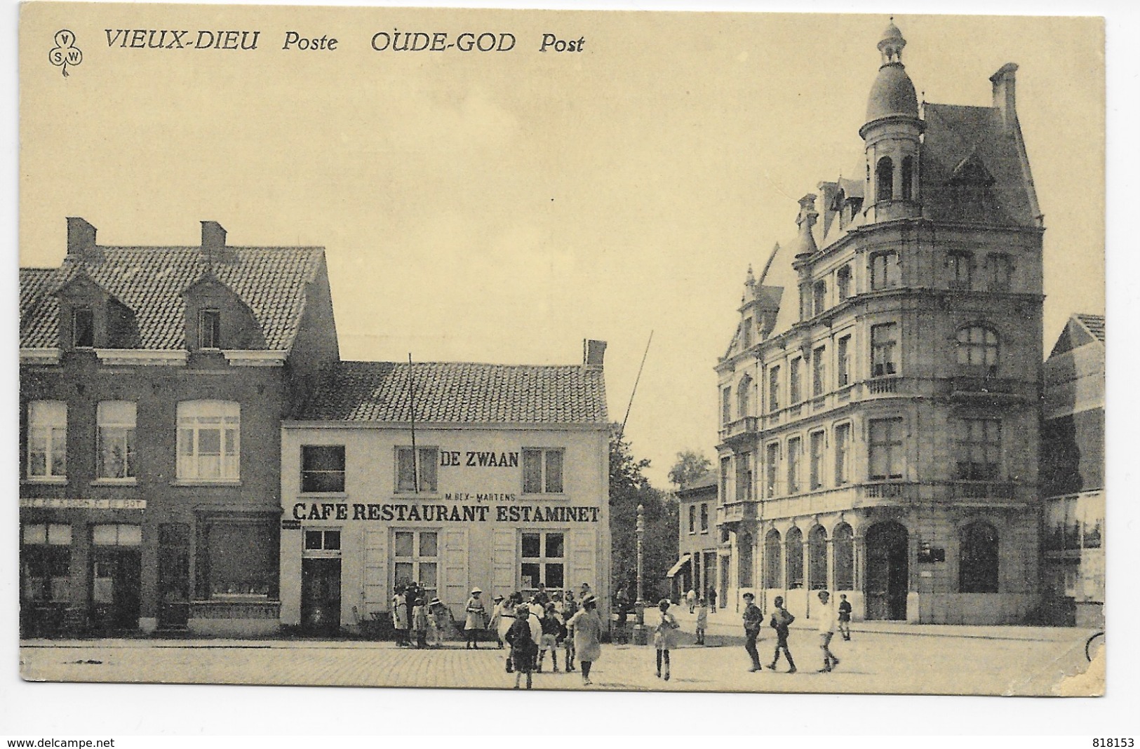 Oude-God    Post ( 1 Mm Rand Afgesneden) - Mortsel