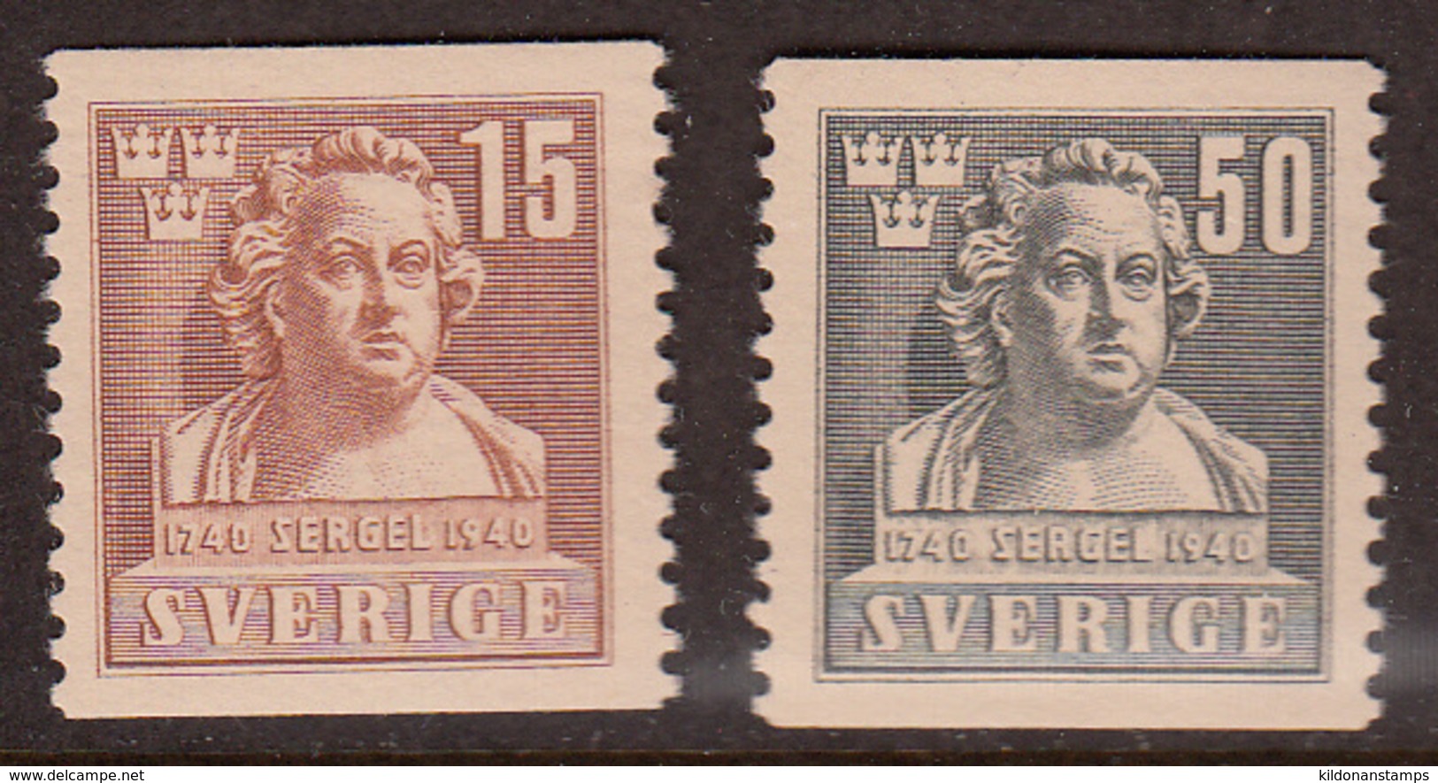 Sweden 1940 Mint No Hinge, See Notes, Sc# 314-315, Mi 279-280A, Yt 281-282 - Nuovi