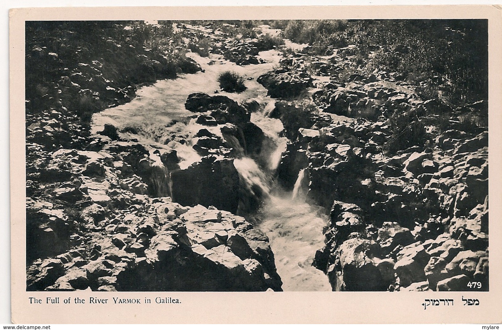 Cpa Varmor In Galilea The Full The River - Israel