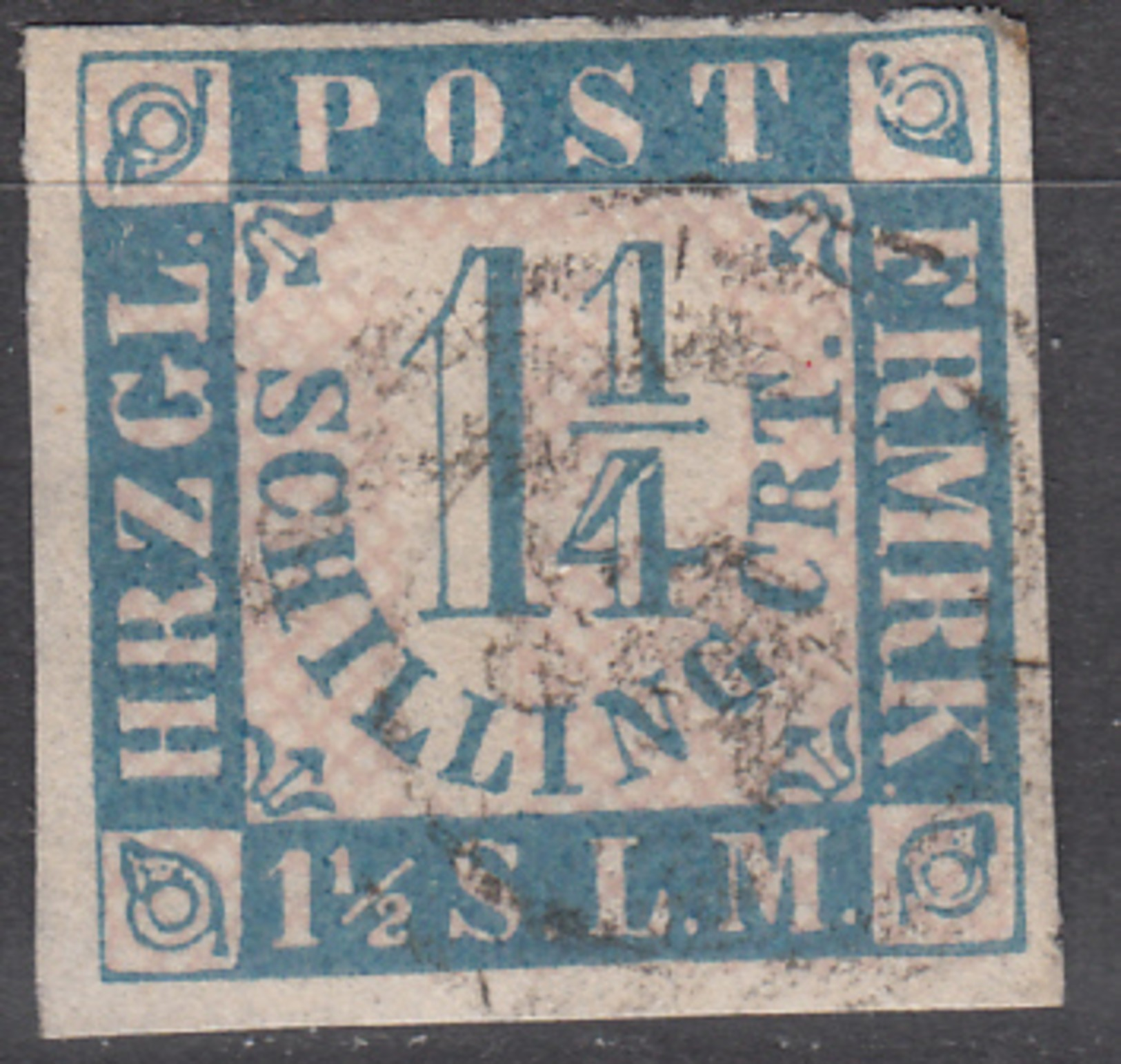 1864  MICHEL  Nº 7 - Schleswig-Holstein