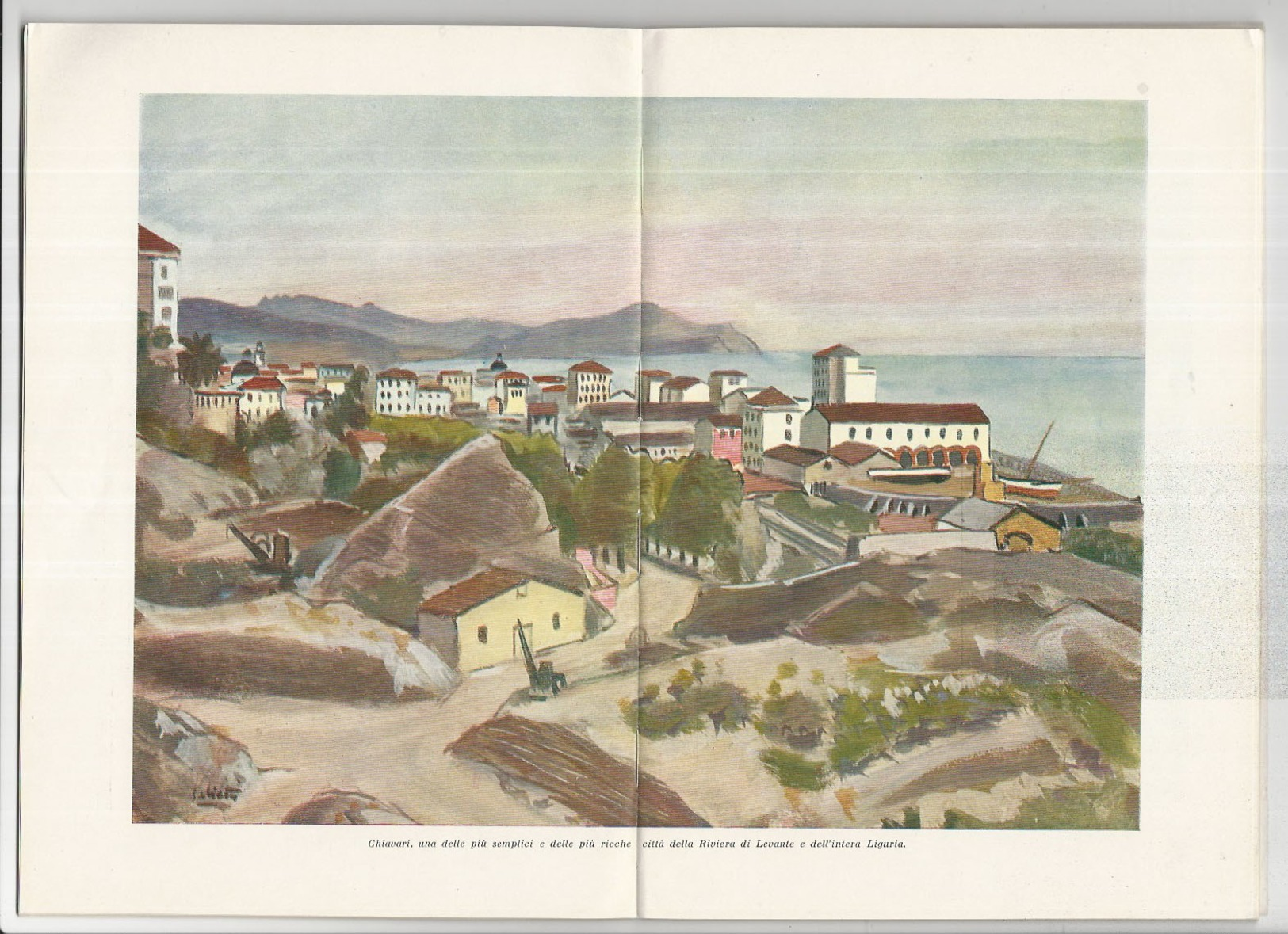 Rivista Del 1935  LIGURIA Riviera Di Levante CAMOGLI SESTRI LEVANTE CHIAVARI ZOAGLI Etc. Etc. - Vor 1900