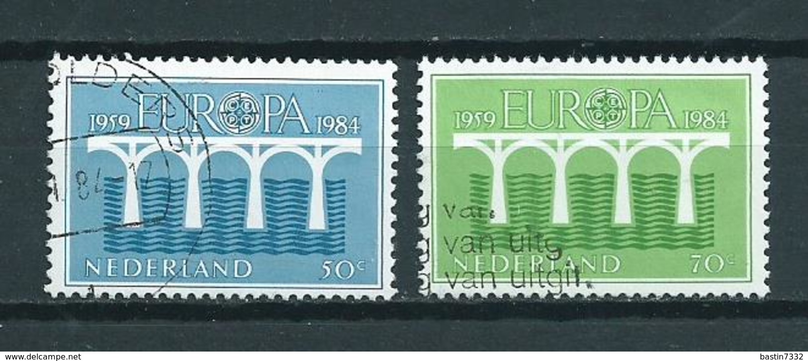 1984 Netherlands Complete Set Europe,cept Used/gebruikt/oblitere - Gebruikt