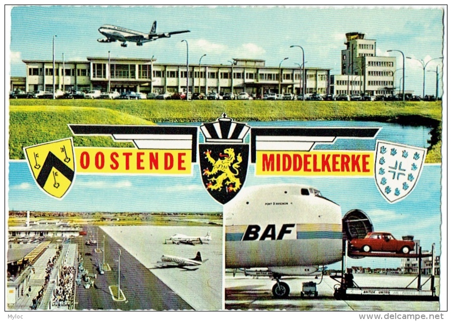 Oostende-Middelkerke. Aéroport. Luchthaven. Airport. - Aerodrome