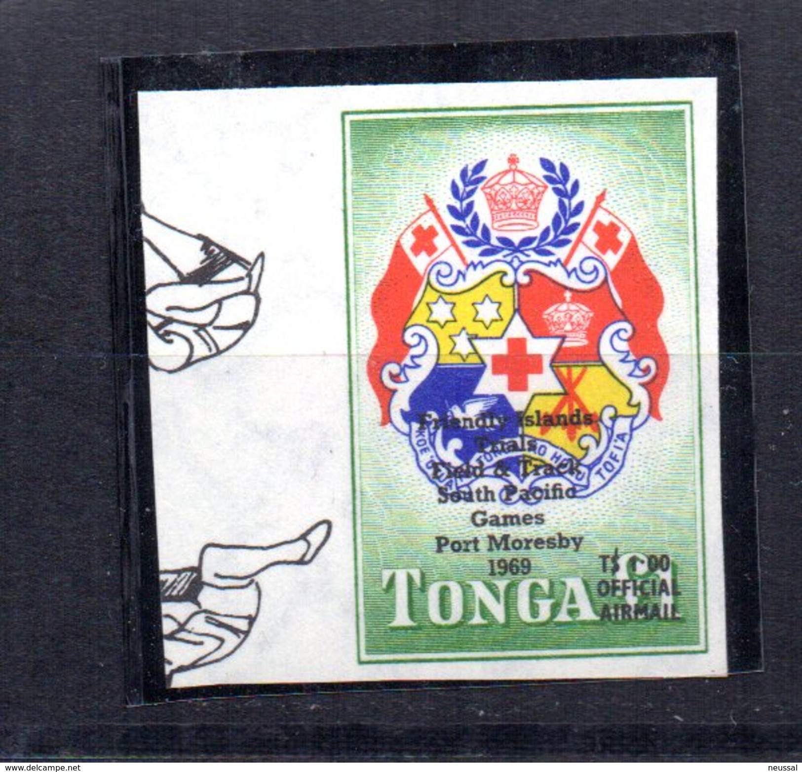 Sello De Tonga Sin Dentar. - Tonga (1970-...)
