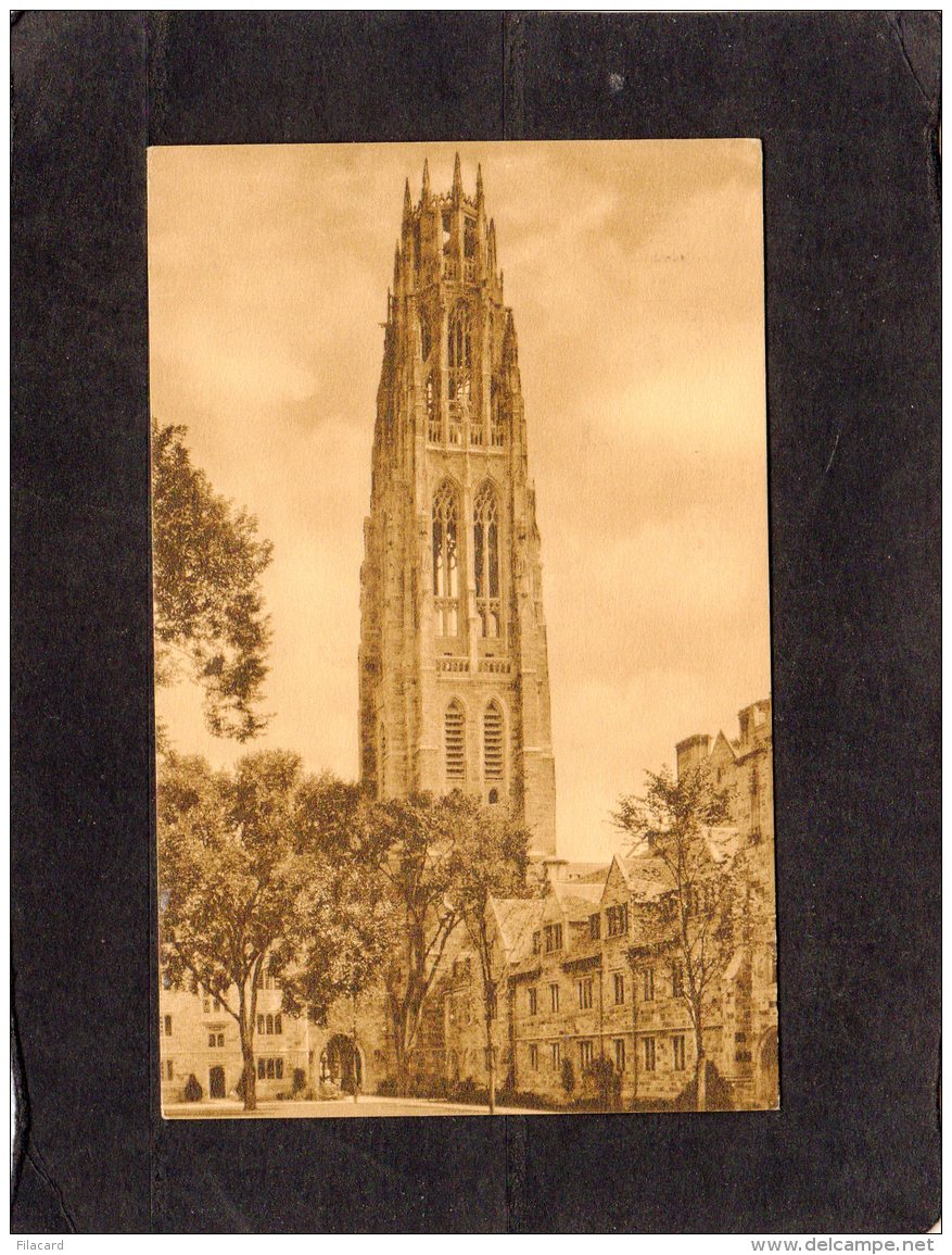 69092   Stati  Uniti,  The Harkness Memorial Tower,  Yale  University,  New Haven/Conn.,  VGSB  1933 - New Haven