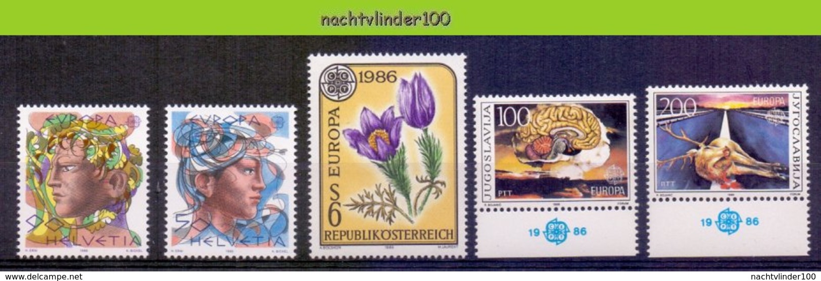 Mdl085 FAUNA FLORA MILIEUBESCHERMING ENVIRONMENT PROTECTION EUROPA CEPT DEER * SMALL ASSORTMENT * PF/MNH - Milieubescherming & Klimaat