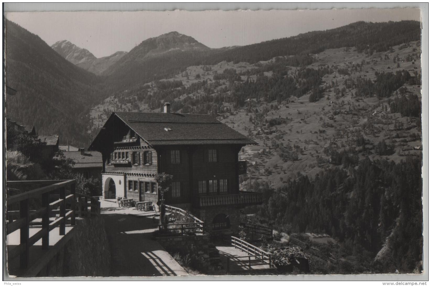 Auberge Du Mt. Gele Iserables (1116 M) - Photo: E. Gyger No. 14337 - Isérables