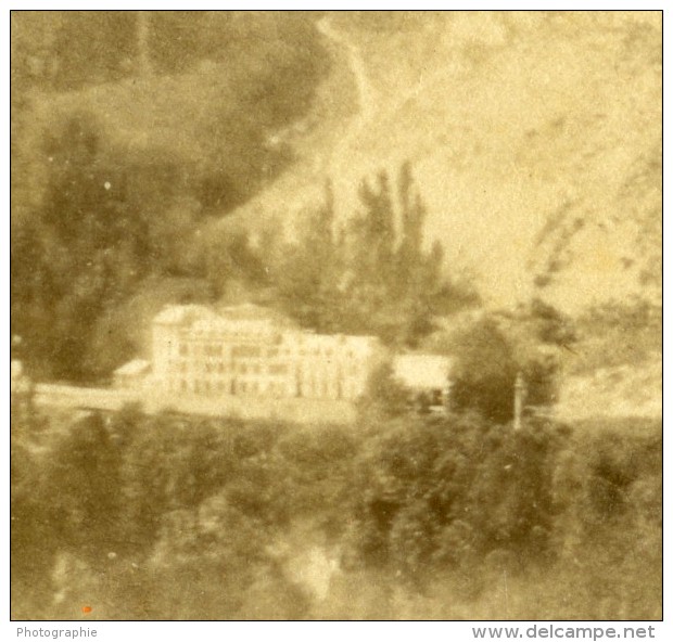 Pyrenees Saint Sauveur Pris De Solferino Ancienne Photo CDV Andrieu 1870 - Old (before 1900)