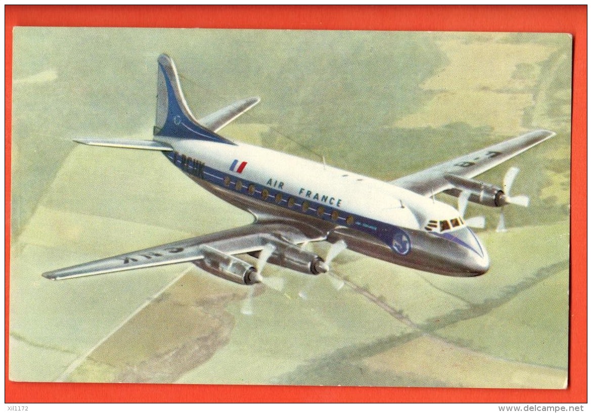 IBG-18  Vickers Viscount De Air France. Turbo-propulseurs Rolls-Royce. Non Circulé - 1946-....: Era Moderna