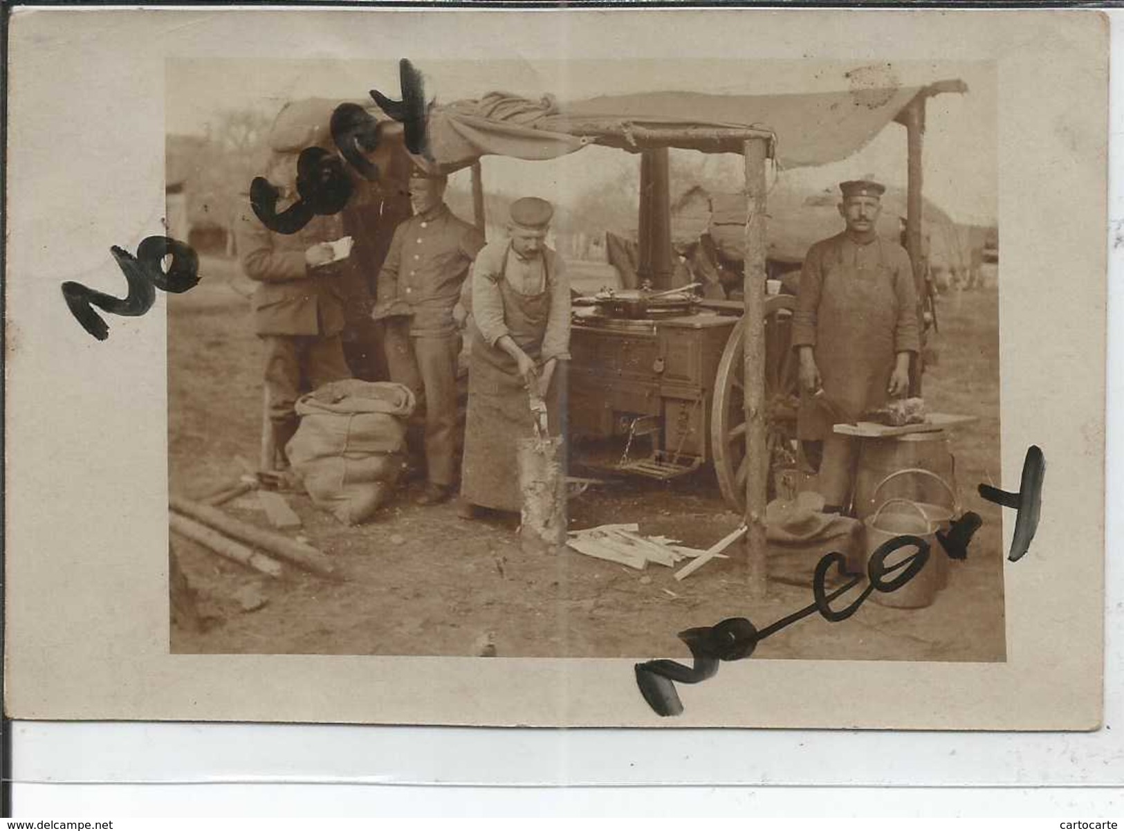 59 PROVILLE CARTE PHOTO 1917 - Autres & Non Classés