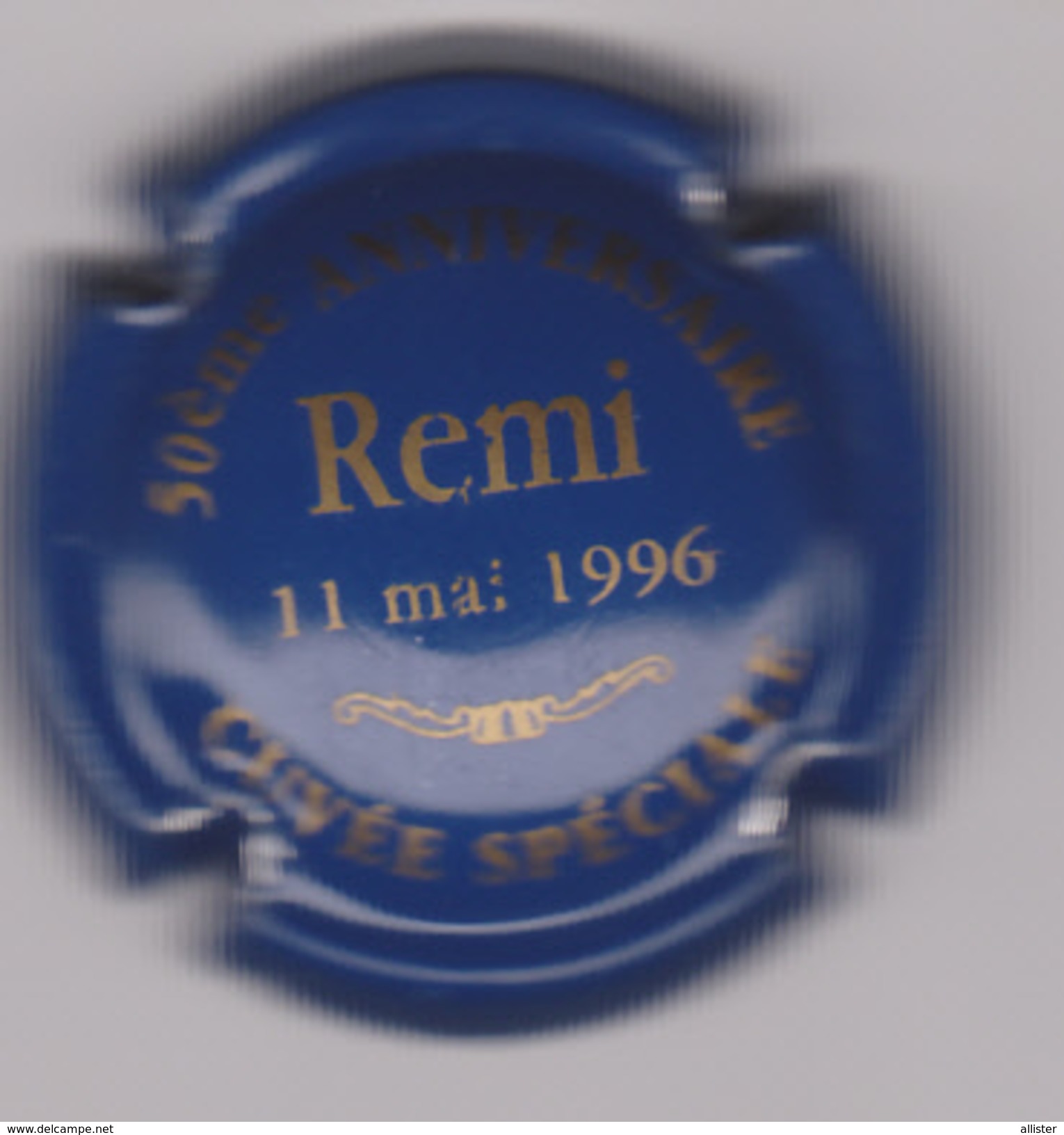 Capsule Champagne Commémo ( Nr ; Cuvée Spéciale 50ème Anniversaire REMI 1996 ) {S15-17} - Autres & Non Classés