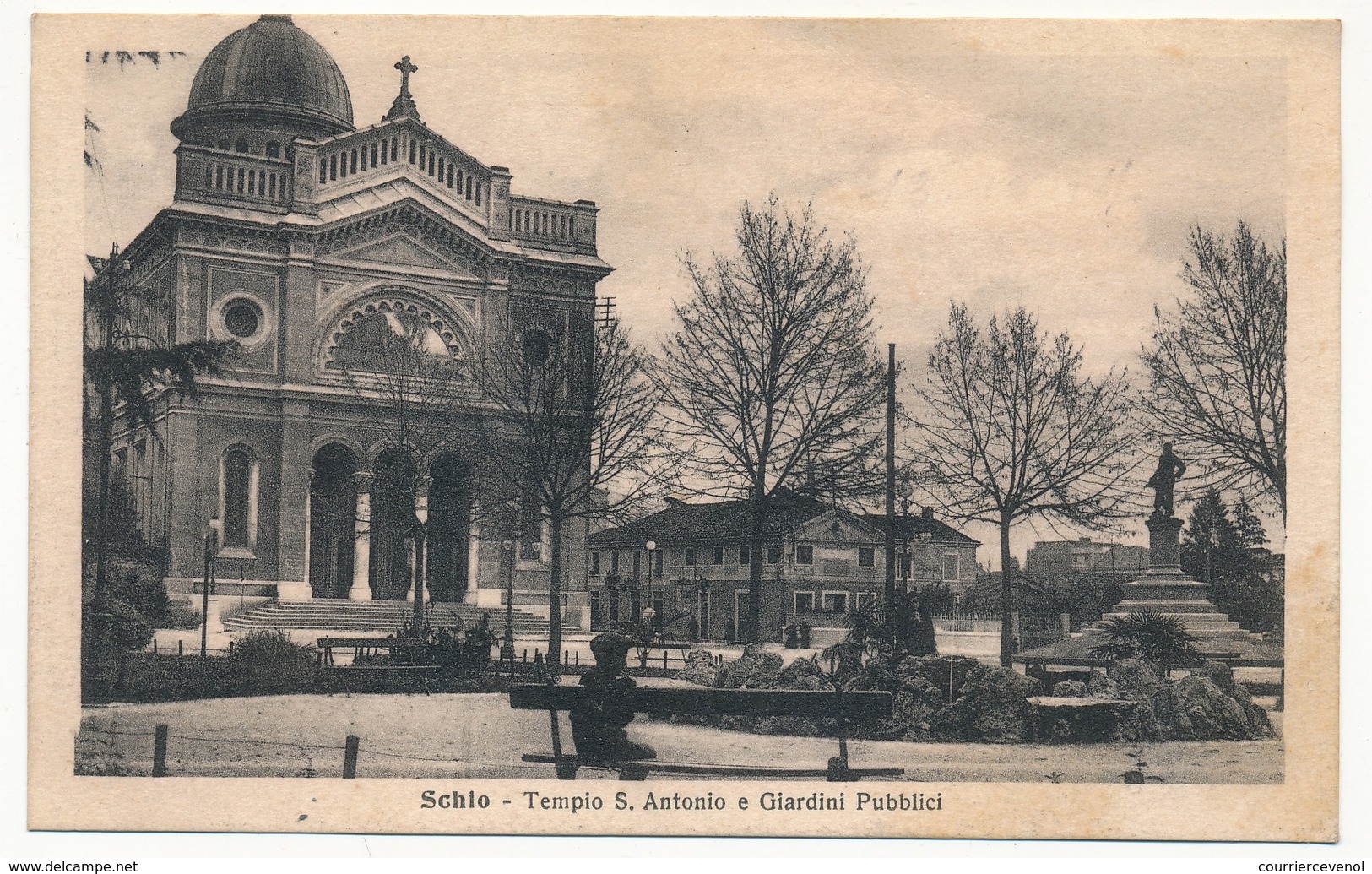 CPA - SCHIO (Italie) - Templo S.Antonio E Giardini Pubblici - Sonstige & Ohne Zuordnung