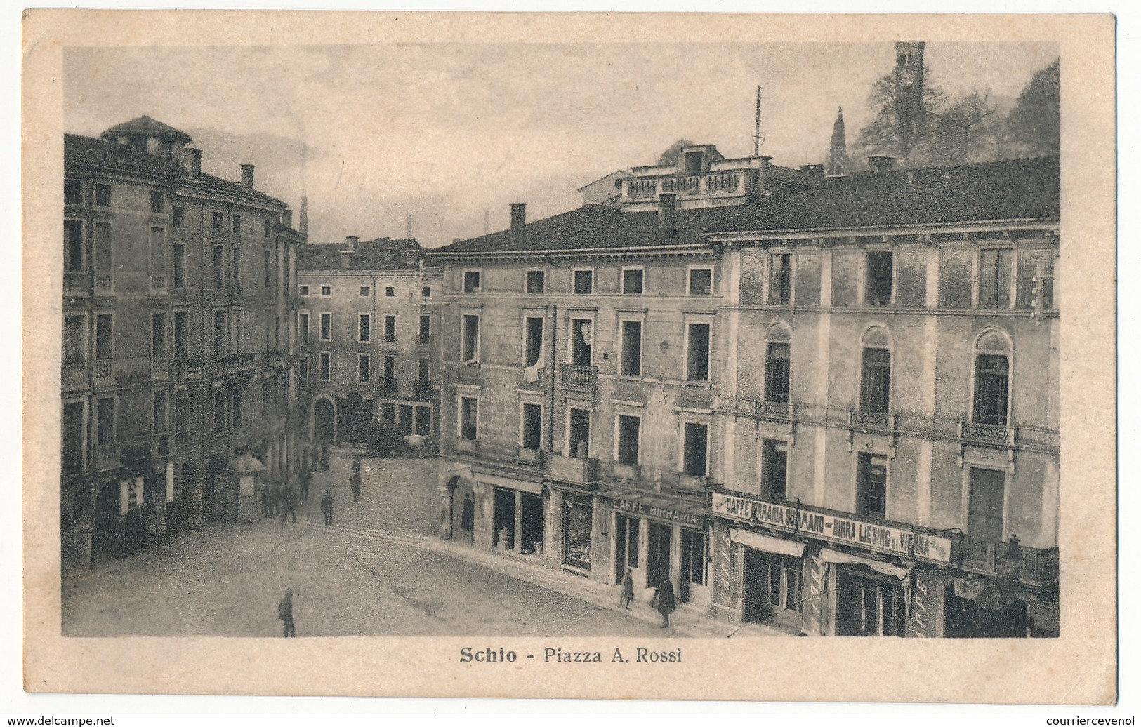 CPA - SCHIO (Italie) - Piazza A. Rossi - Otros & Sin Clasificación