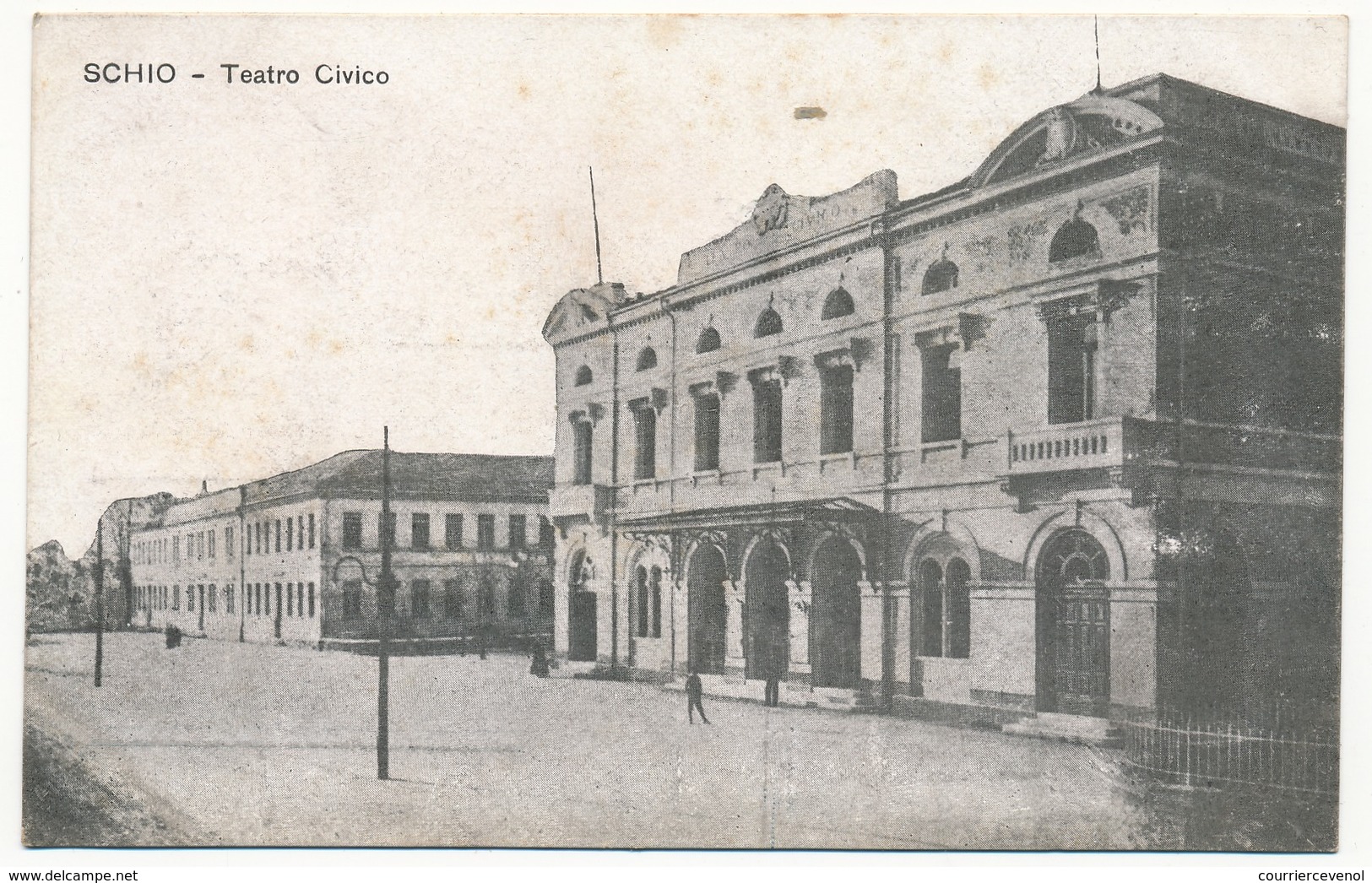 CPA - SCHIO (Italie) - Teatro Civico - Andere & Zonder Classificatie