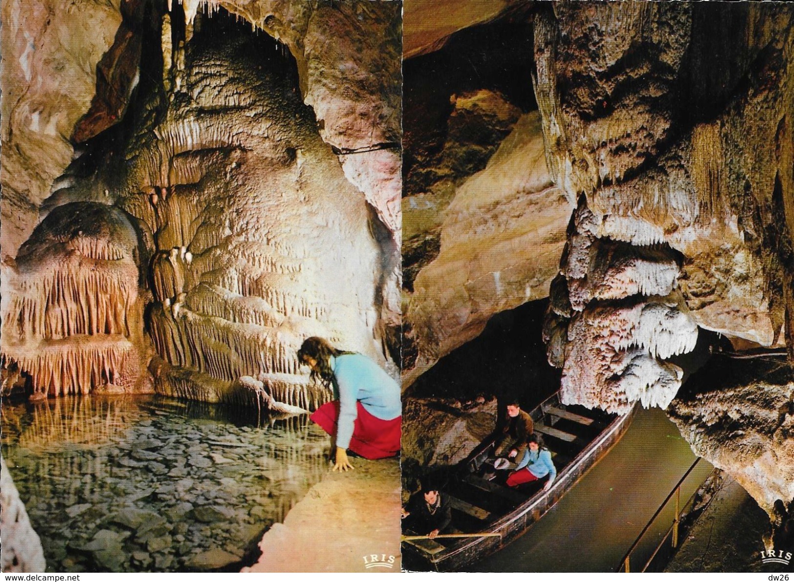 Pochette De 5 CPSM: Les Grottes De Remouchamps - Belgique - Etablissement Ern. Thill (Nels) - Aywaille