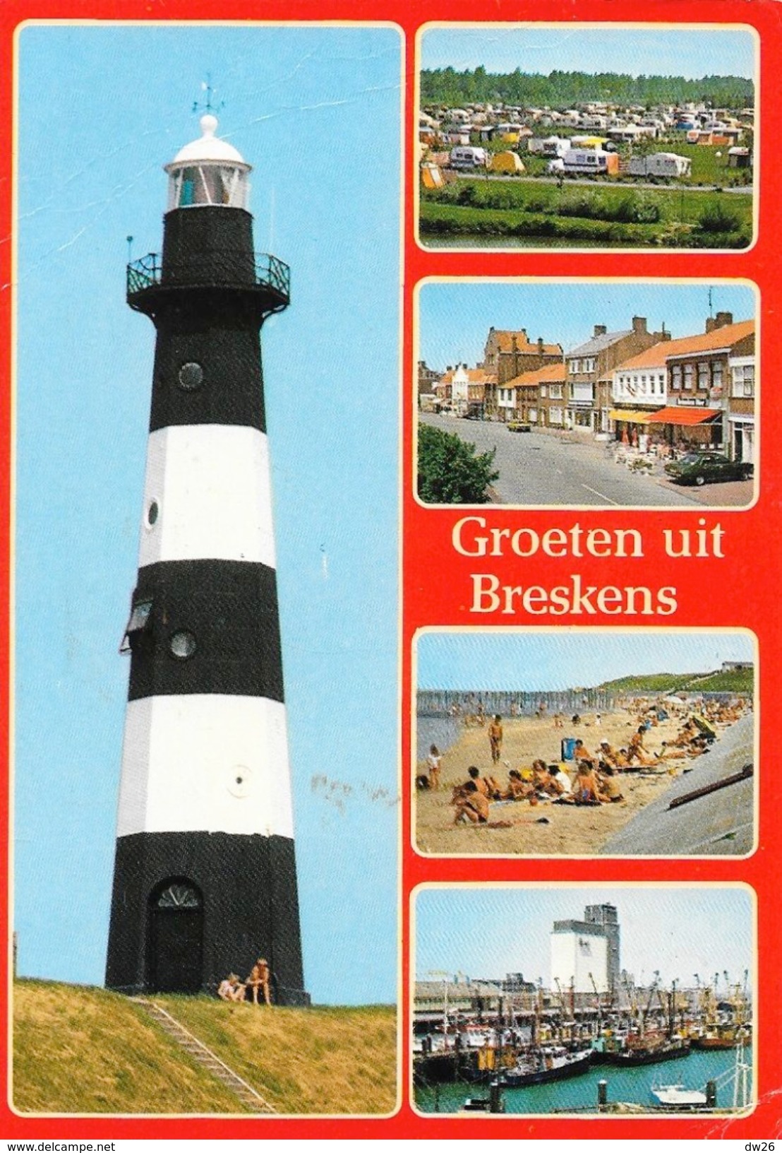 Groeten Uit Breskens - Multivues - Phare - CPSM Van Leer - Lighthouses