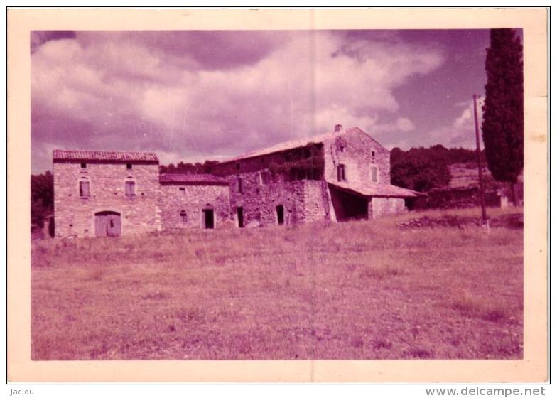 PHOTO CLOS DES SEGRIERES LA BASTIDE DE VIRAC,CLICHE COULEUR    REF 51575 - Autres & Non Classés