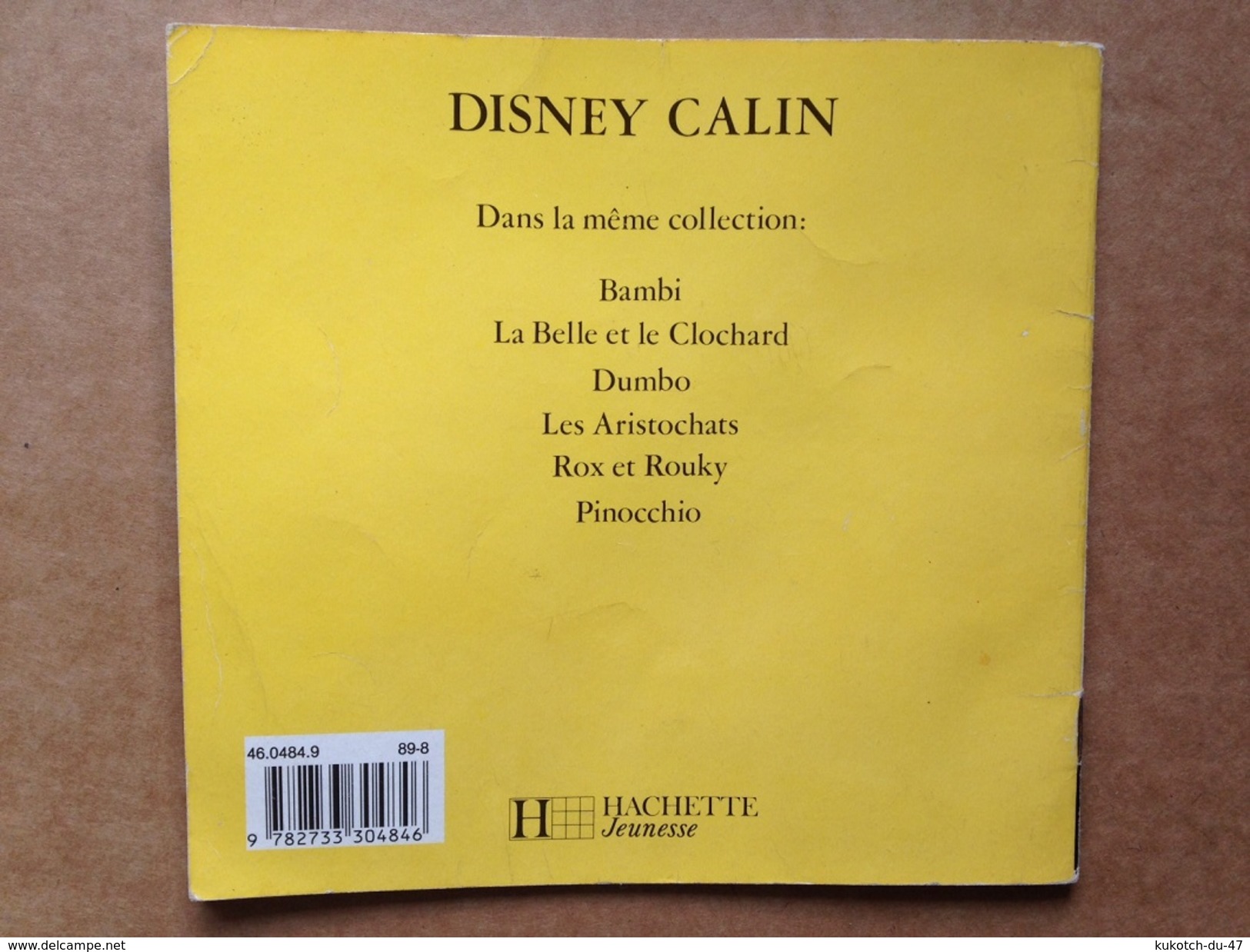 Disney Petit livret Pinocchio (1989)