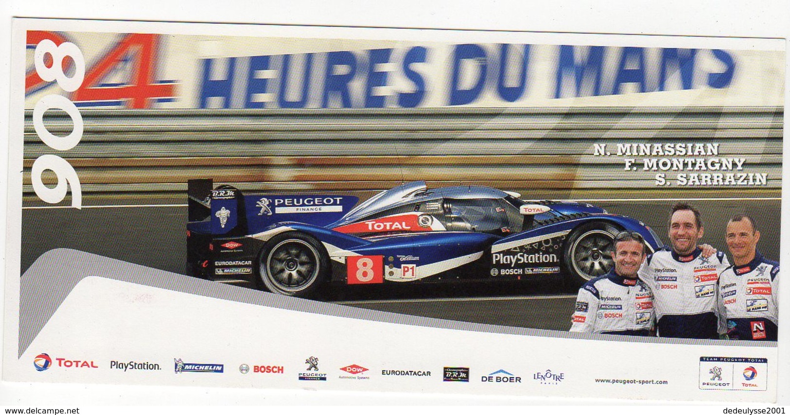 Avr17  78163  24 Heures Du Mans  Peugeot 2011 - Le Mans