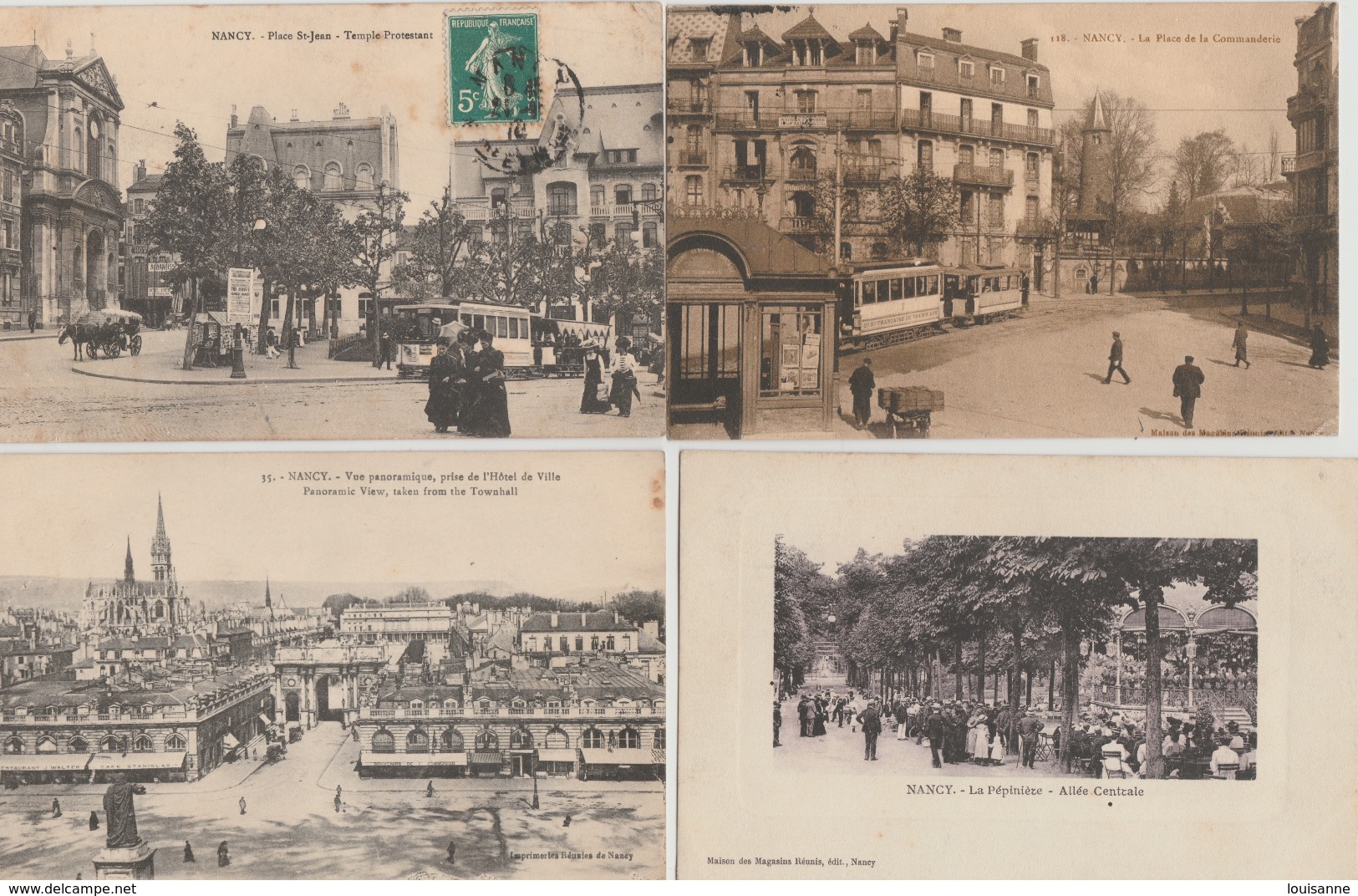 17 / 4 / 66  -LOT  DE  20  CPA  DE  NANCY  - Toutes Scanées - 5 - 99 Postcards