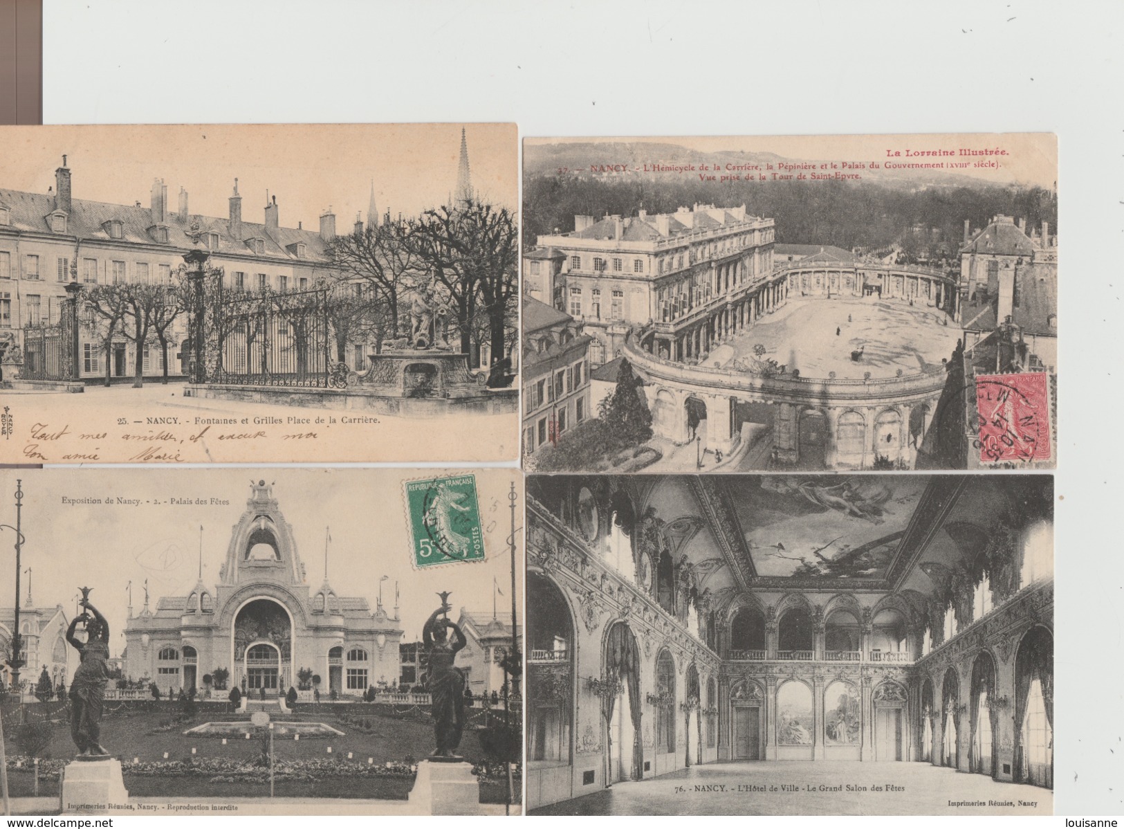 17 / 4 / 66  -LOT  DE  20  CPA  DE  NANCY  - Toutes Scanées - 5 - 99 Postcards