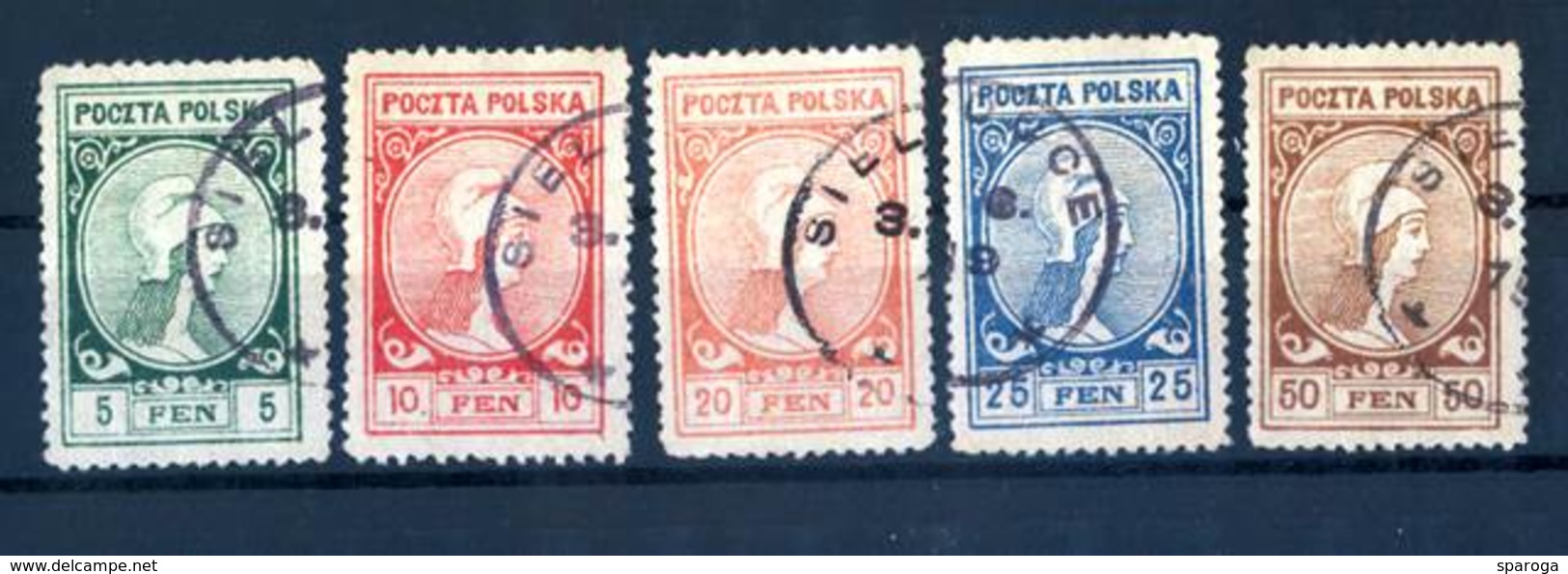 1927, Poland, Complete Set, PRIVATE EDITION, 3,9 Euro - Gebraucht