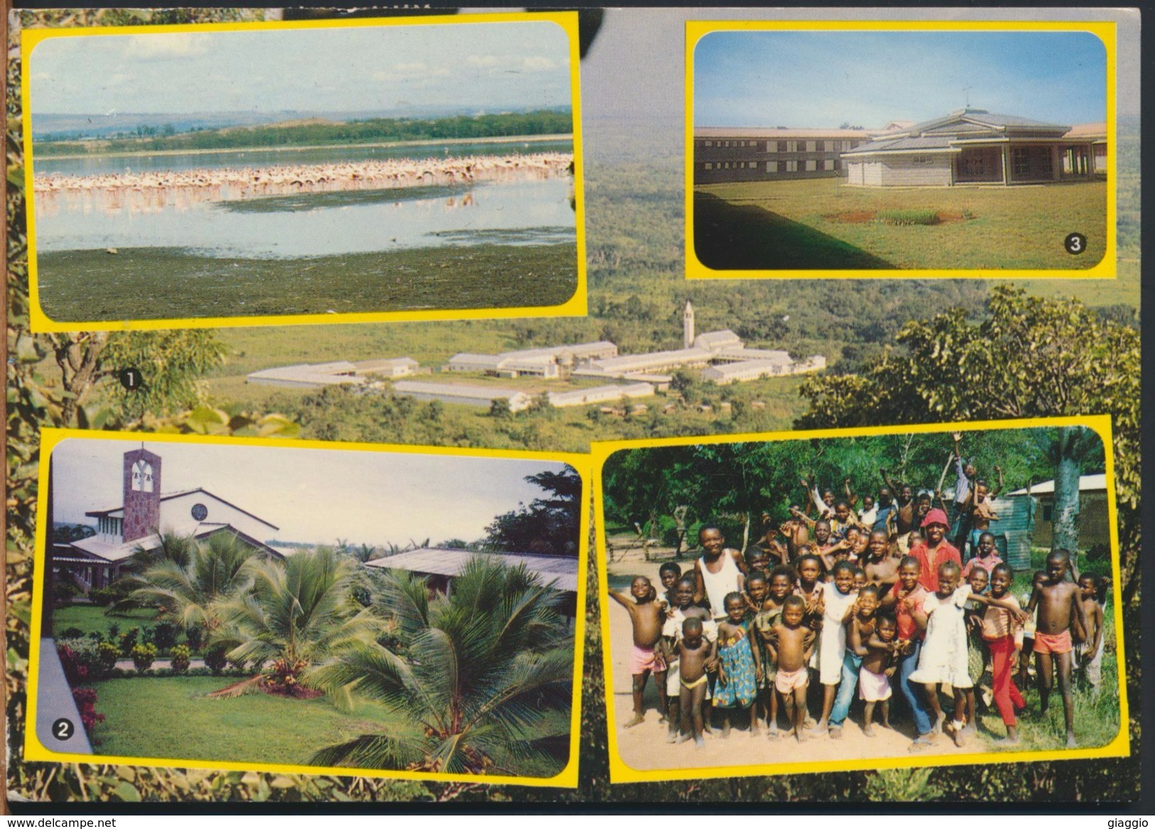 °°° 1699 - REPUBLIQUE CENTRAFRICAINE - SEMINAIRE DE BOUAR - 1991 With Stanps Kenya °°° - Repubblica Centroafricana