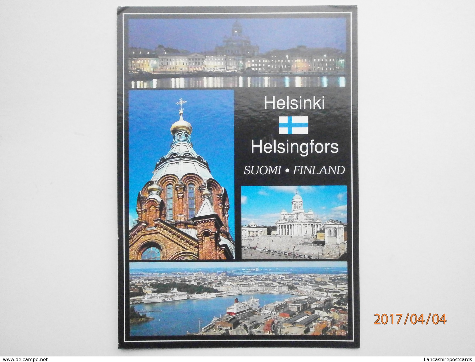 Postcard Helsinki Helsingfors Suomi Finland Grusse Aus Helsinki PU 2001 Nice Stamp My Ref B2909 - Finland