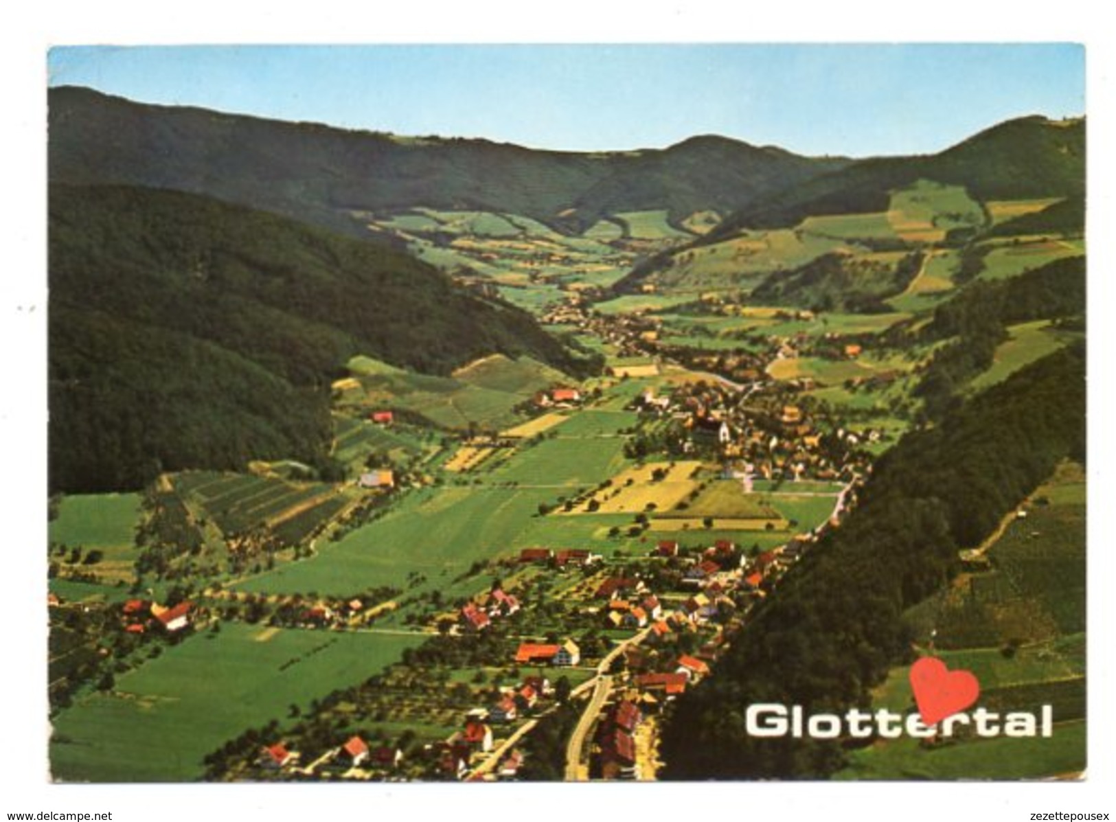 38930-ZE-ALLEMAGNE-Weinort Glottertal (Schwarzwald) - Glottertal
