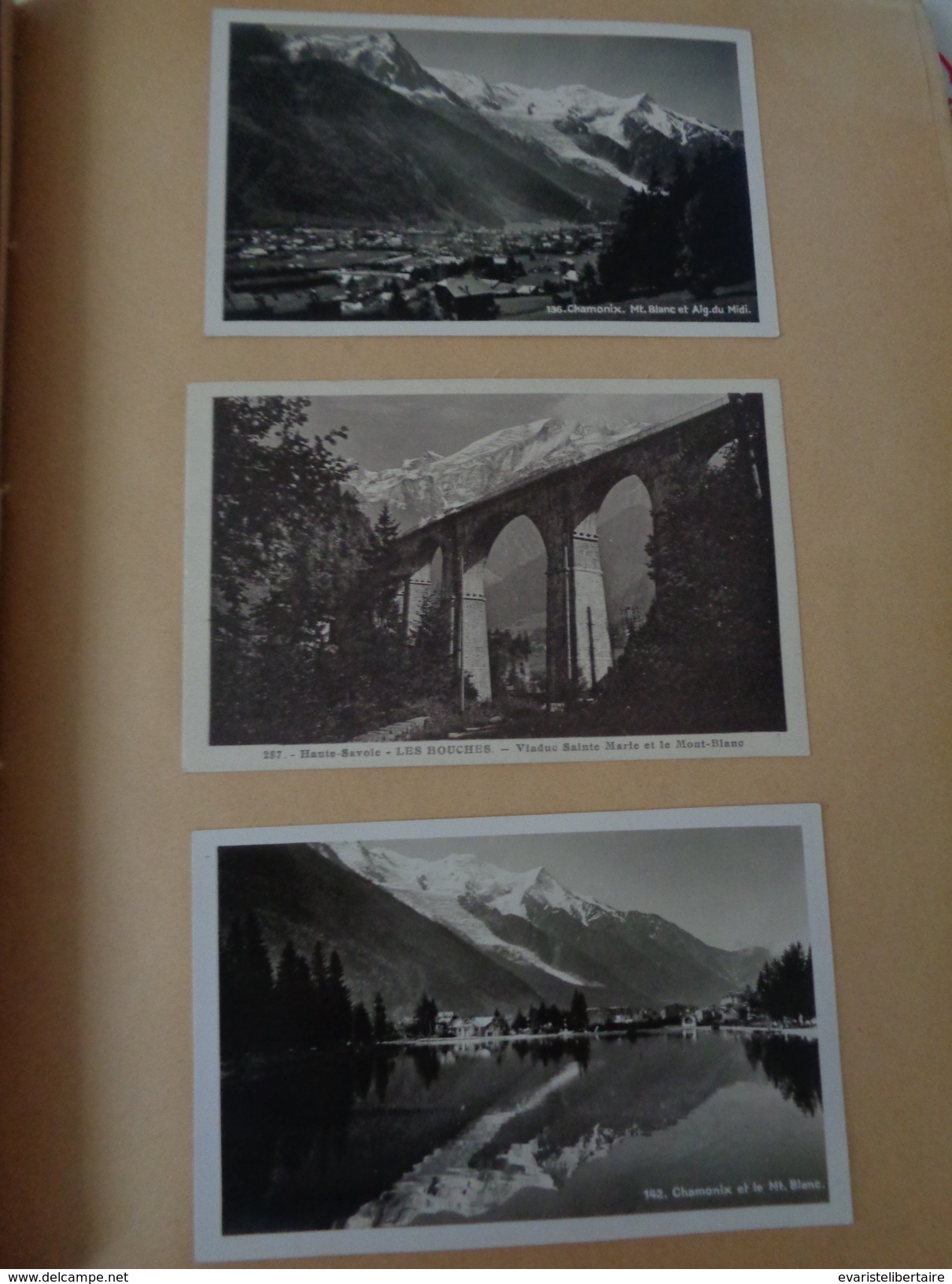 Album /cartes postales,photos de la Haute SAVOIE ,ALPES MARITIMES ,179 cartes et photos