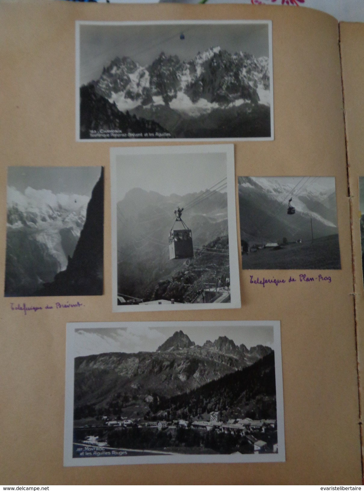 Album /cartes postales,photos de la Haute SAVOIE ,ALPES MARITIMES ,179 cartes et photos