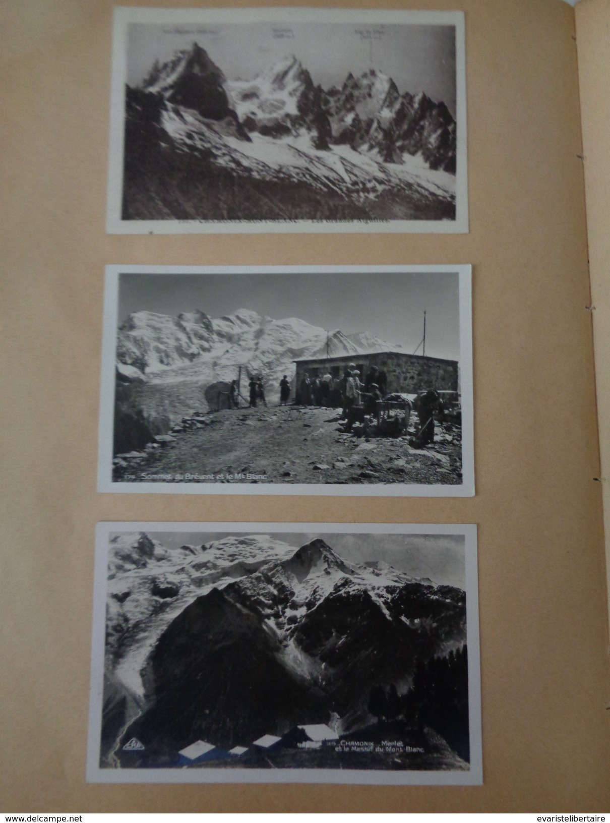 Album /cartes postales,photos de la Haute SAVOIE ,ALPES MARITIMES ,179 cartes et photos