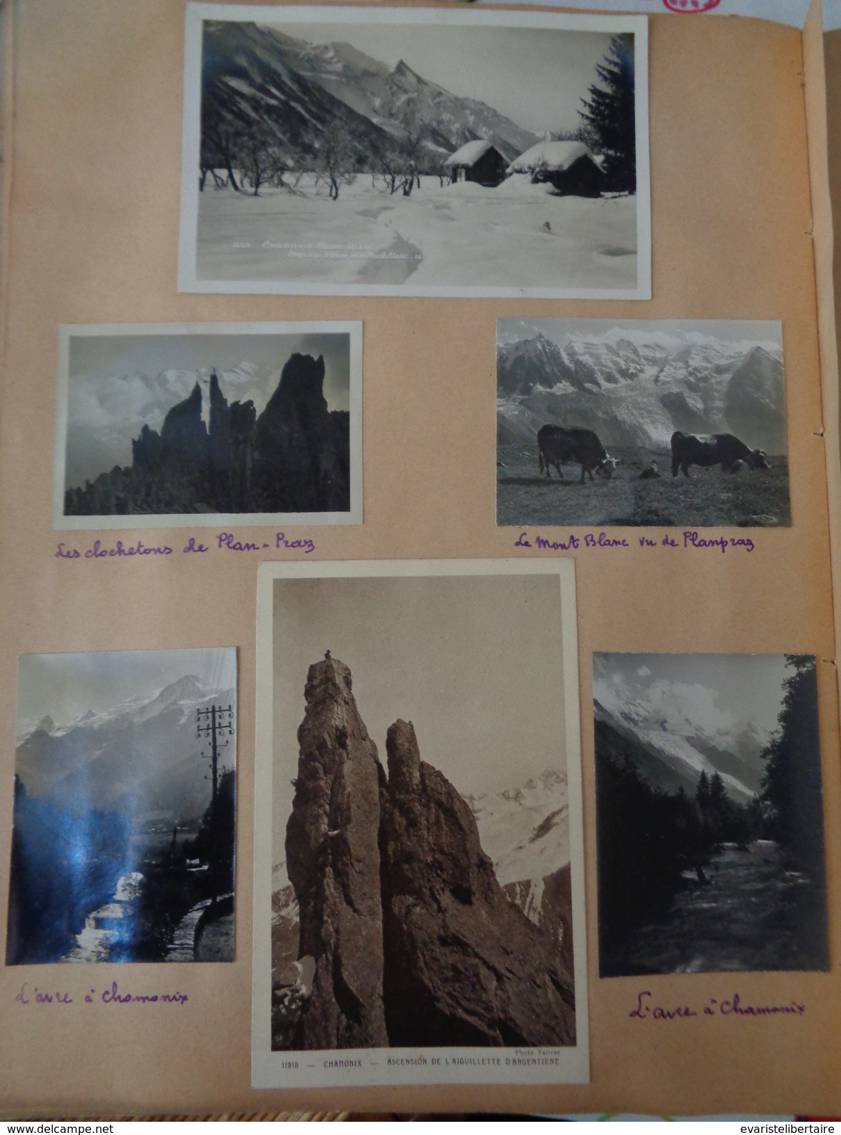 Album /cartes postales,photos de la Haute SAVOIE ,ALPES MARITIMES ,179 cartes et photos