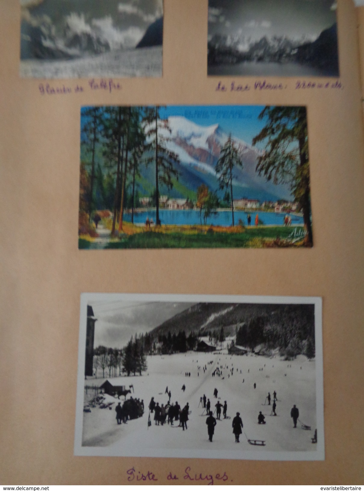 Album /cartes postales,photos de la Haute SAVOIE ,ALPES MARITIMES ,179 cartes et photos