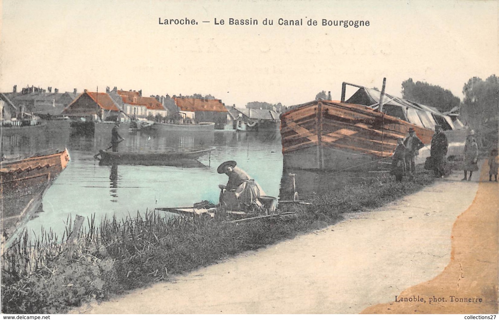 89-LAROCHE- LE BASSIN DU CANAL DE BOURGOGNE - Laroche Saint Cydroine