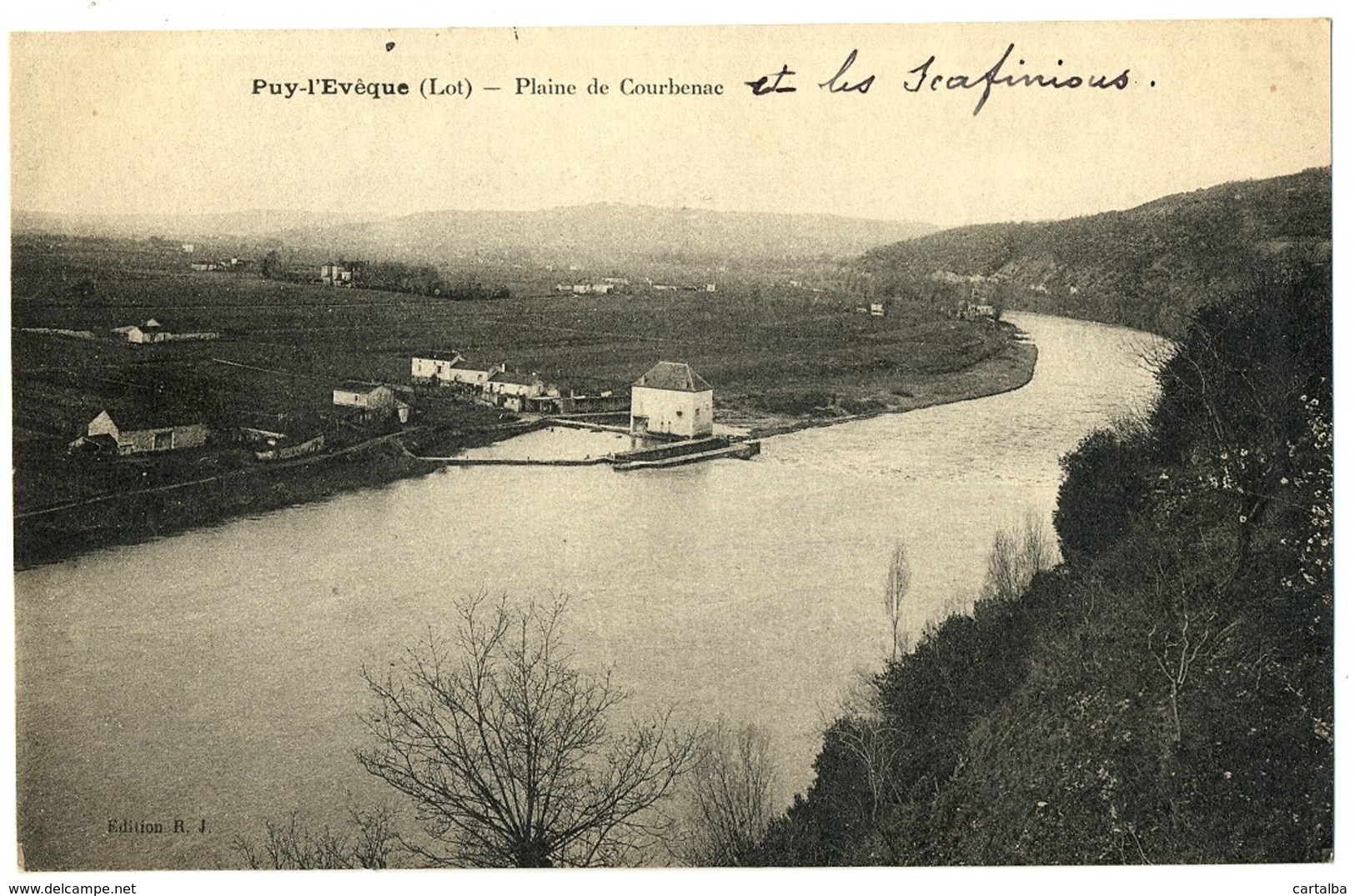 CPA 46 Lot Puy-l'Evêque Plaine De Courbenac - Autres & Non Classés