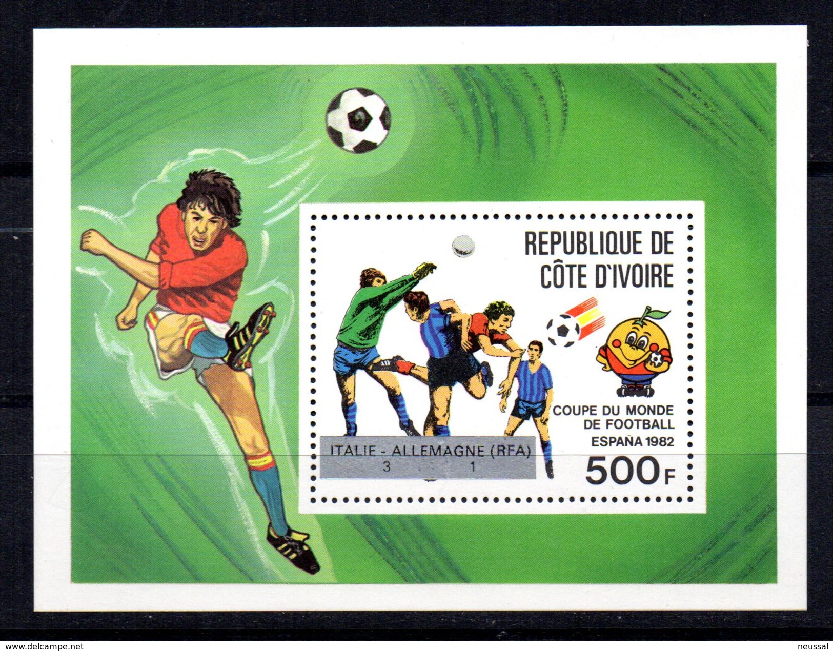 Hb-24 Cote D 'ivore - 1982 – Espagne