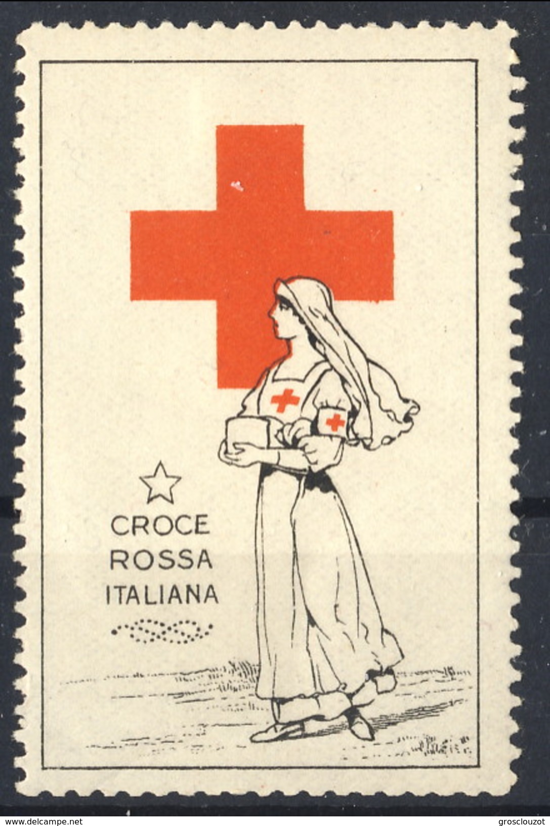 Erinnofili, Italia 1915, Croce Rossa Italiana - Unclassified