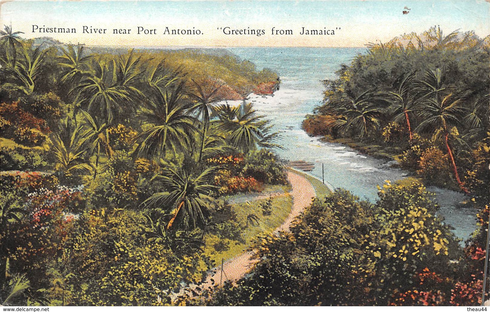 ¤¤   -  JAMAÏQIE  -  Priestman River Near Port-Antonio  -  Greeting From Jamaïca  -  ¤¤ - Jamaïque