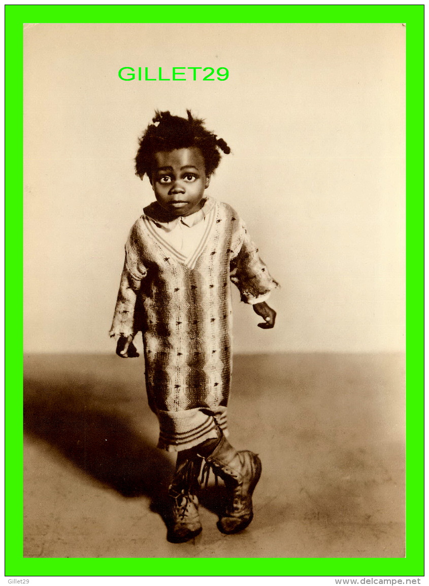 ENFANTS - BUCKWHEAT IN 1934 - HELLO FROM HOLLYWOOD, LAMPARSKI'S - DIMENSION  12 X 18cm - - Autres & Non Classés
